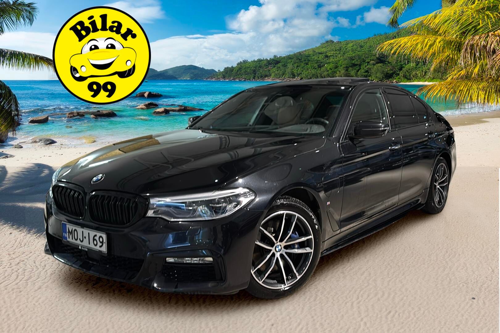 BMW 530 2017 G30 Sedan 530e A iPerformance M Sport ** B&W / Eleohjaus / Autopilot / Soft Close / Carplay / Adapt. LED / Muisti nahat / HUD / 360 / Panorama * - Harvinaisilla varusteilla! Takanäytöt, B&W, Erikoisväri, Imuovet, Adapt alusta, Display key,  Ambient air, 4 alue ilmastointi. Puhdas vertical