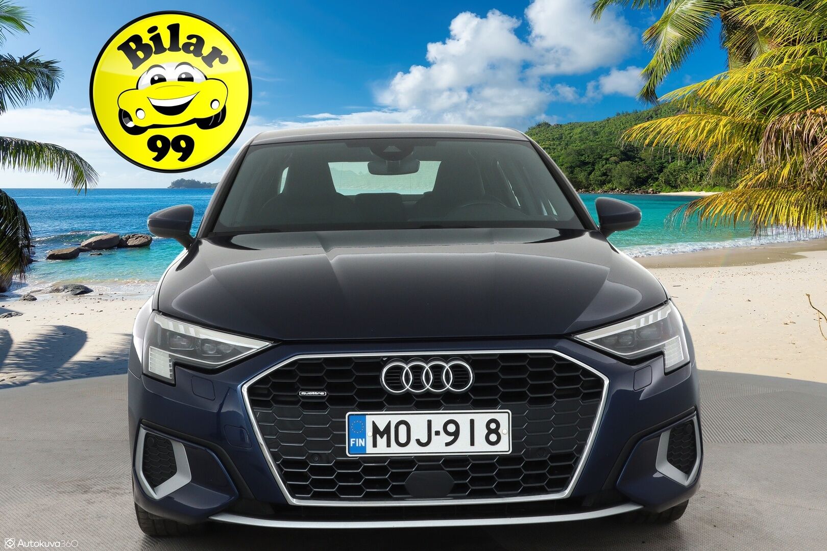 Audi A3 2022 Sedan Business Advanced 40 TDI 147 kW quattro S tronic - 3,99 % KORKOTARJOUS TÄHÄN AUTOON - Suomiauto / Webasto / Adapt.Vakkari / Digital Cockpit / Matrix LED / Nahkasisusta / Merkkihuollot / Poikkeukselliset varusteet!