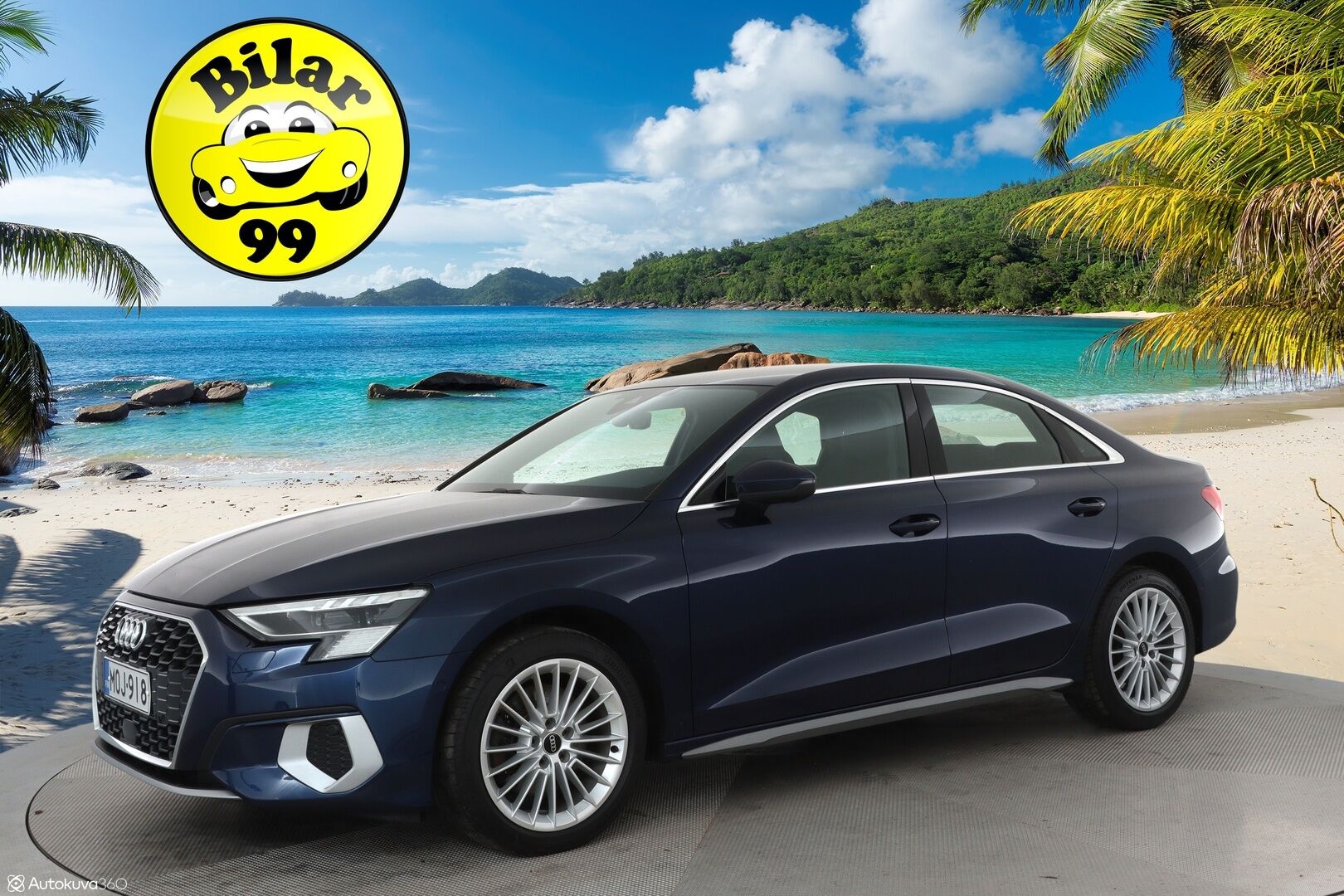 Audi A3 2022 Sedan Business Advanced 40 TDI 147 kW quattro S tronic - 3,99 % KORKOTARJOUS TÄHÄN AUTOON - Suomiauto / Webasto / Adapt.Vakkari / Digital Cockpit / Matrix LED / Nahkasisusta / Merkkihuollot / Poikkeukselliset varusteet!