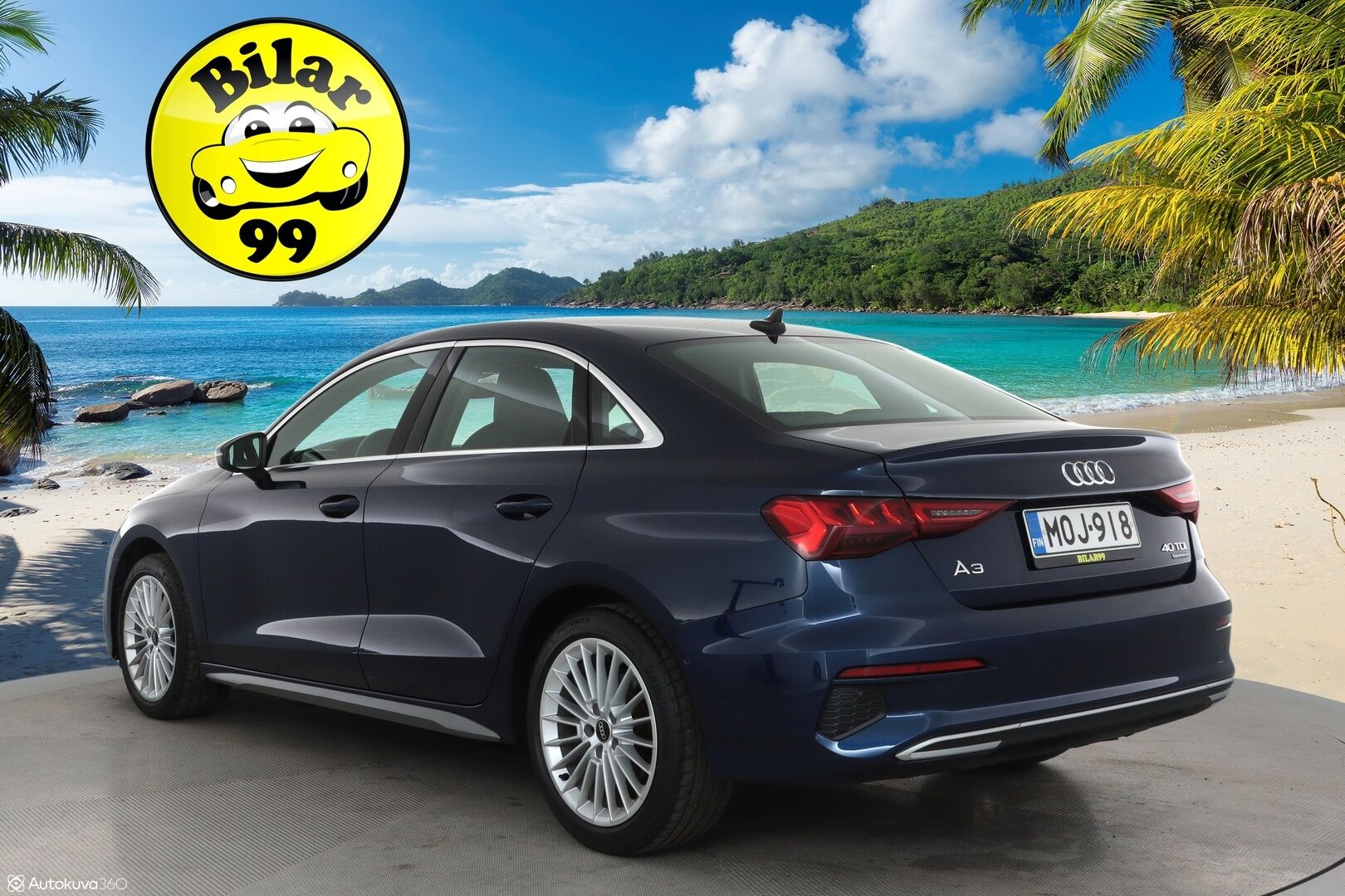 Audi A3 2022 Sedan Business Advanced 40 TDI 147 kW quattro S tronic - 3,99 % KORKOTARJOUS TÄHÄN AUTOON - Suomiauto / Webasto / Adapt.Vakkari / Digital Cockpit / Matrix LED / Nahkasisusta / Merkkihuollot / Poikkeukselliset varusteet!