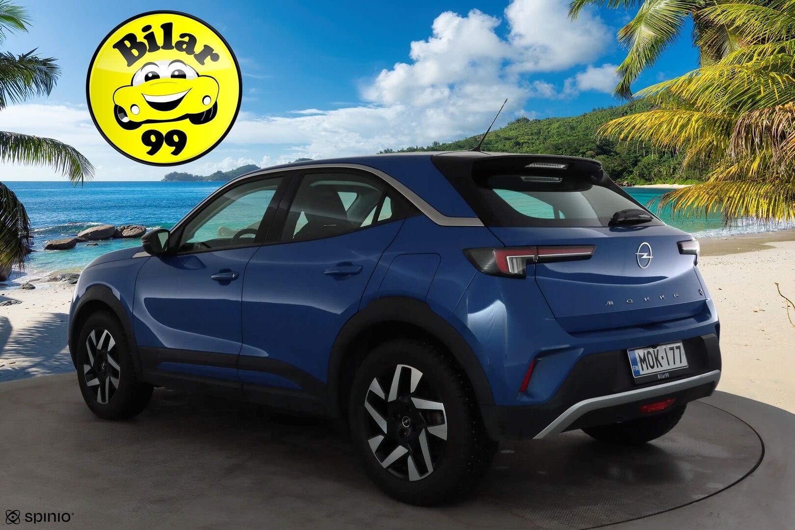 Opel MOKKA-E 2022 Innovation Plus 136 * ACC / LED / P.Kamera / Kaistavahti / Digimittaristo / Keyless * - Akku kuntotarkastettu / Suomi-auto / 2x Latauskaapelit / Kahdet renkaat aluvanteilla - HULLUT AVAJAISHULINAT KORKOTARJOUS 3,29 %