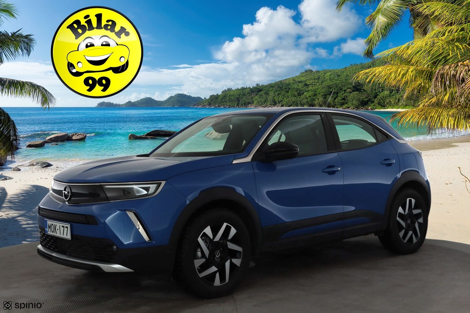 Opel MOKKA-E 2022 Innovation Plus 136 * ACC / LED / P.Kamera / Kaistavahti / Digimittaristo / Keyless * - Akku kuntotarkastettu / Suomi-auto / 2x Latauskaapelit / Kahdet renkaat aluvanteilla