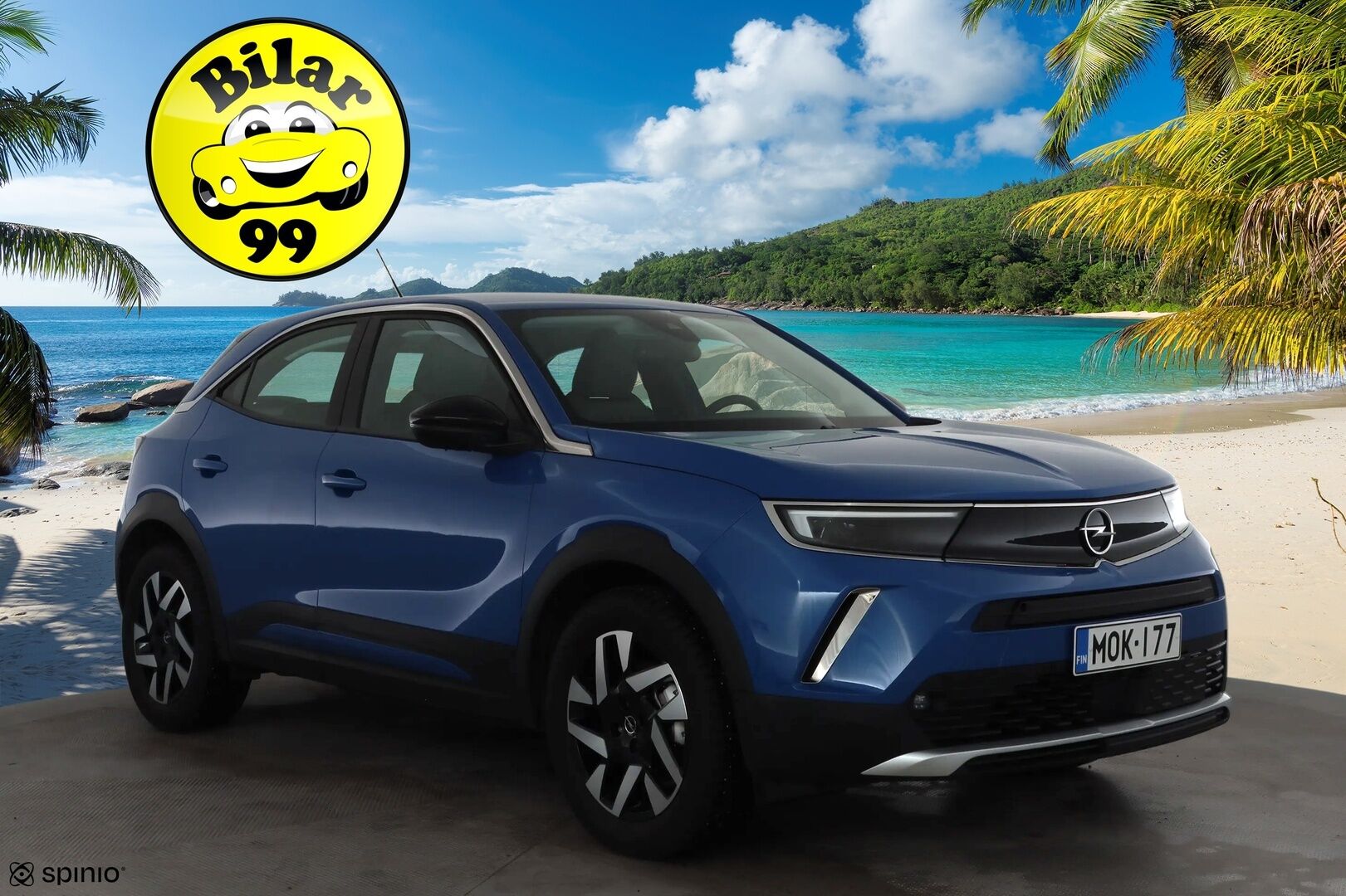 Opel MOKKA-E 2022 Innovation Plus 136 * ACC / LED / P.Kamera / Kaistavahti / Digimittaristo / Keyless * - Akku kuntotarkastettu / Suomi-auto / 2x Latauskaapelit / Kahdet renkaat aluvanteilla