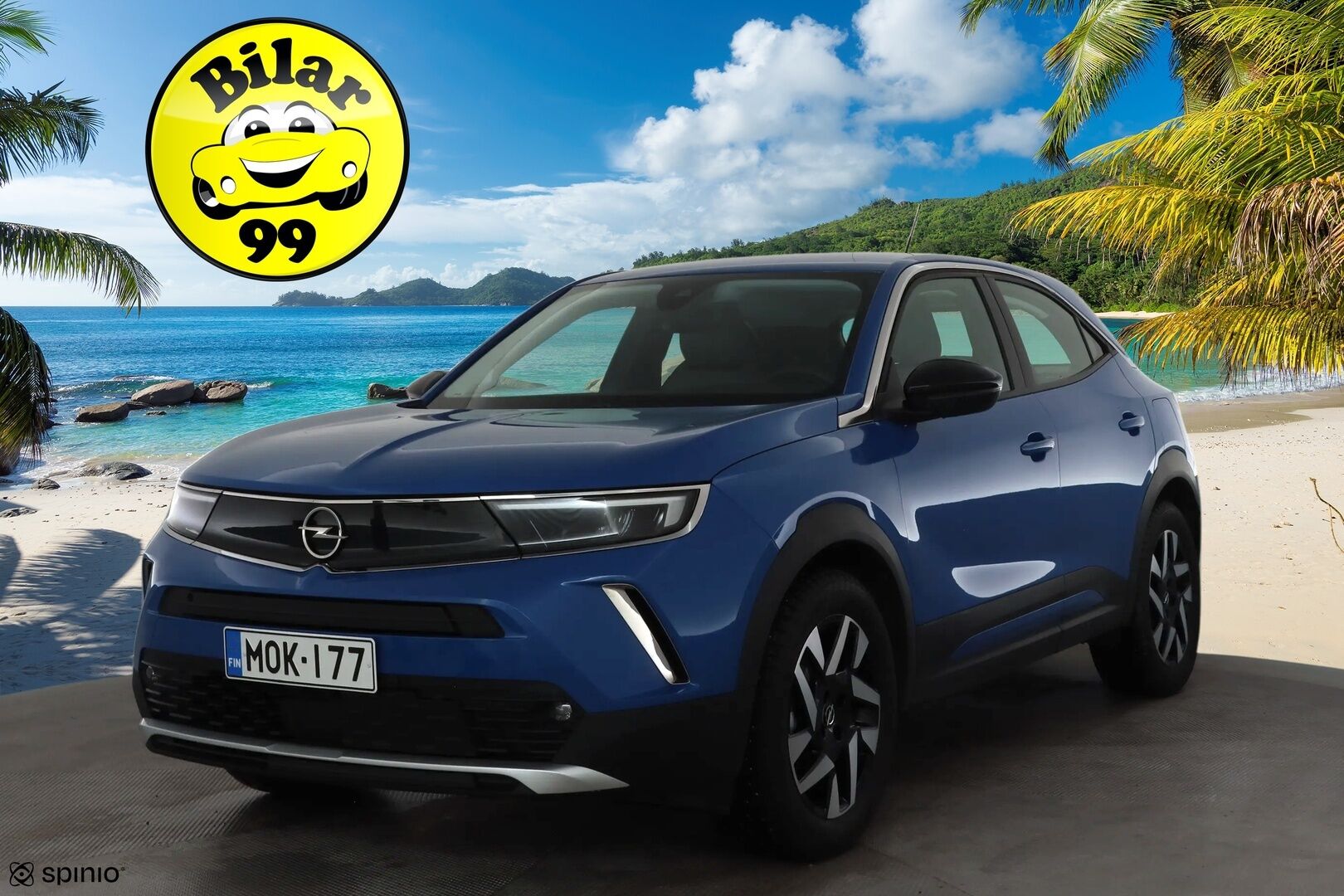 Opel MOKKA-E 2022 Innovation Plus 136 * ACC / LED / P.Kamera / Kaistavahti / Digimittaristo / Keyless * - Akku kuntotarkastettu / Suomi-auto / 2x Latauskaapelit / Kahdet renkaat aluvanteilla - HULLUT AVAJAISHULINAT KORKOTARJOUS 3,29 %