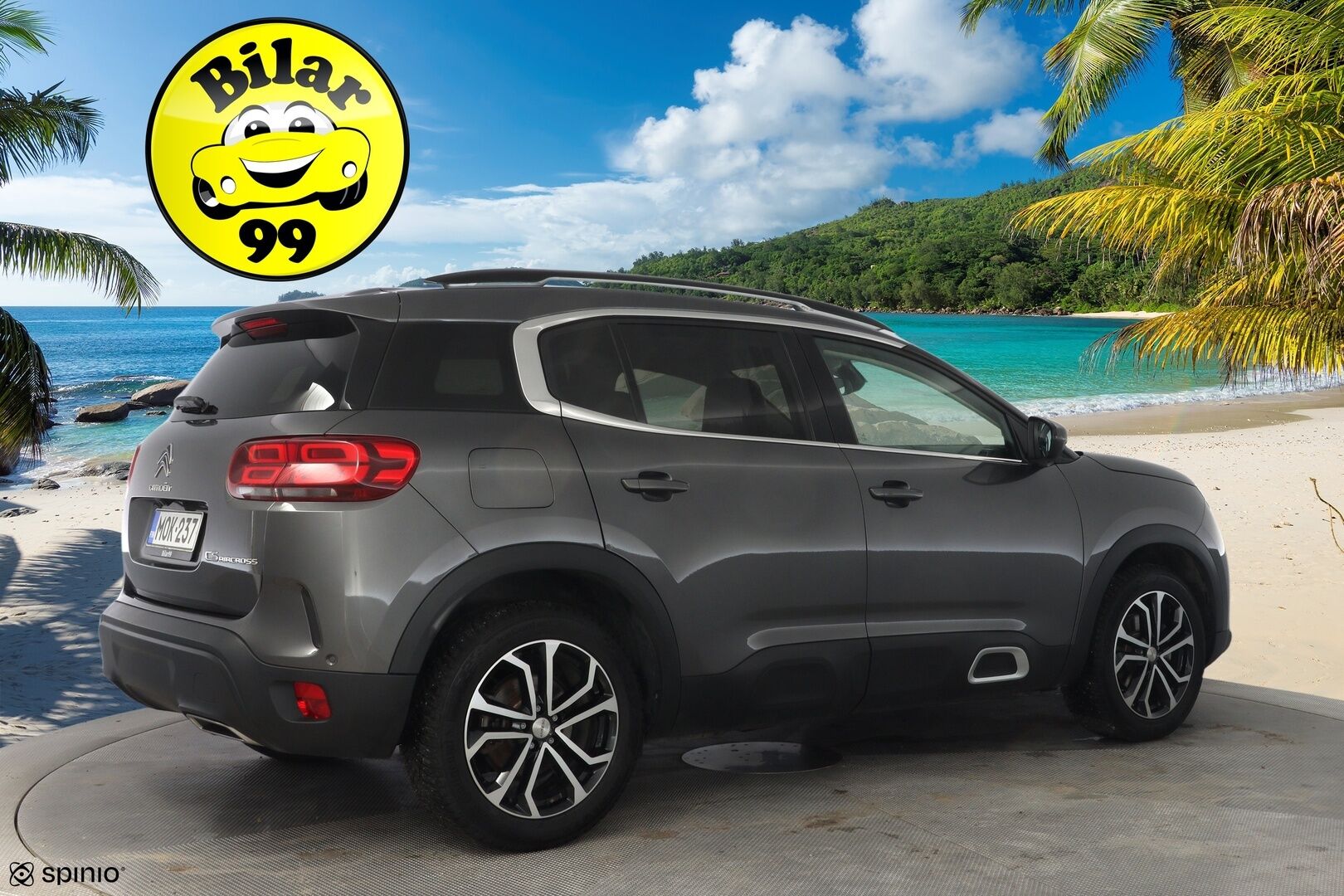 Citroen C5 Aircross 2022 PureTech 130 Comfort Selection EAT8  **360Kamera / Lämmitettävä tuulilasi /  Lohko / Vakkari / Alcantara / NAVI** - Merkkihuollettu / Kahdet renkaat alumiinivanteilla / Juuri katsastettu 