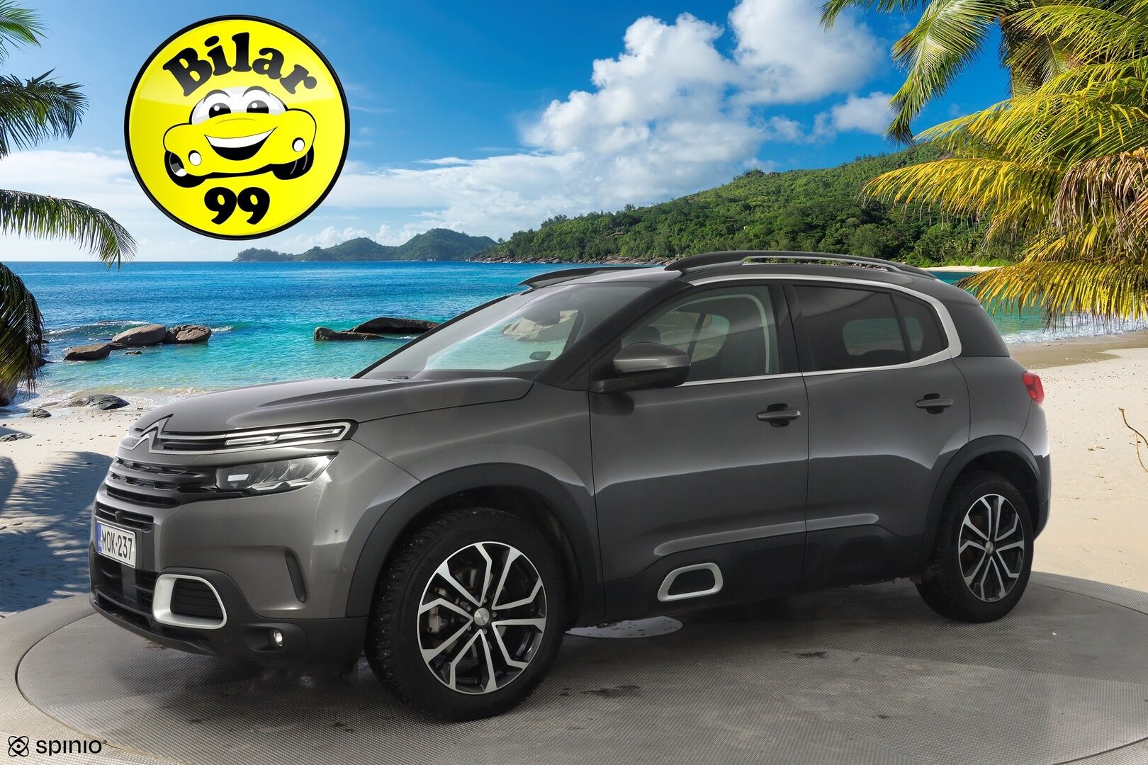 Citroen C5 Aircross 2022 PureTech 130 Comfort Selection EAT8  **360Kamera / Lämmitettävä tuulilasi /  Lohko / Vakkari / Alcantara / NAVI** - Merkkihuollettu / Kahdet renkaat alumiinivanteilla / Juuri katsastettu 