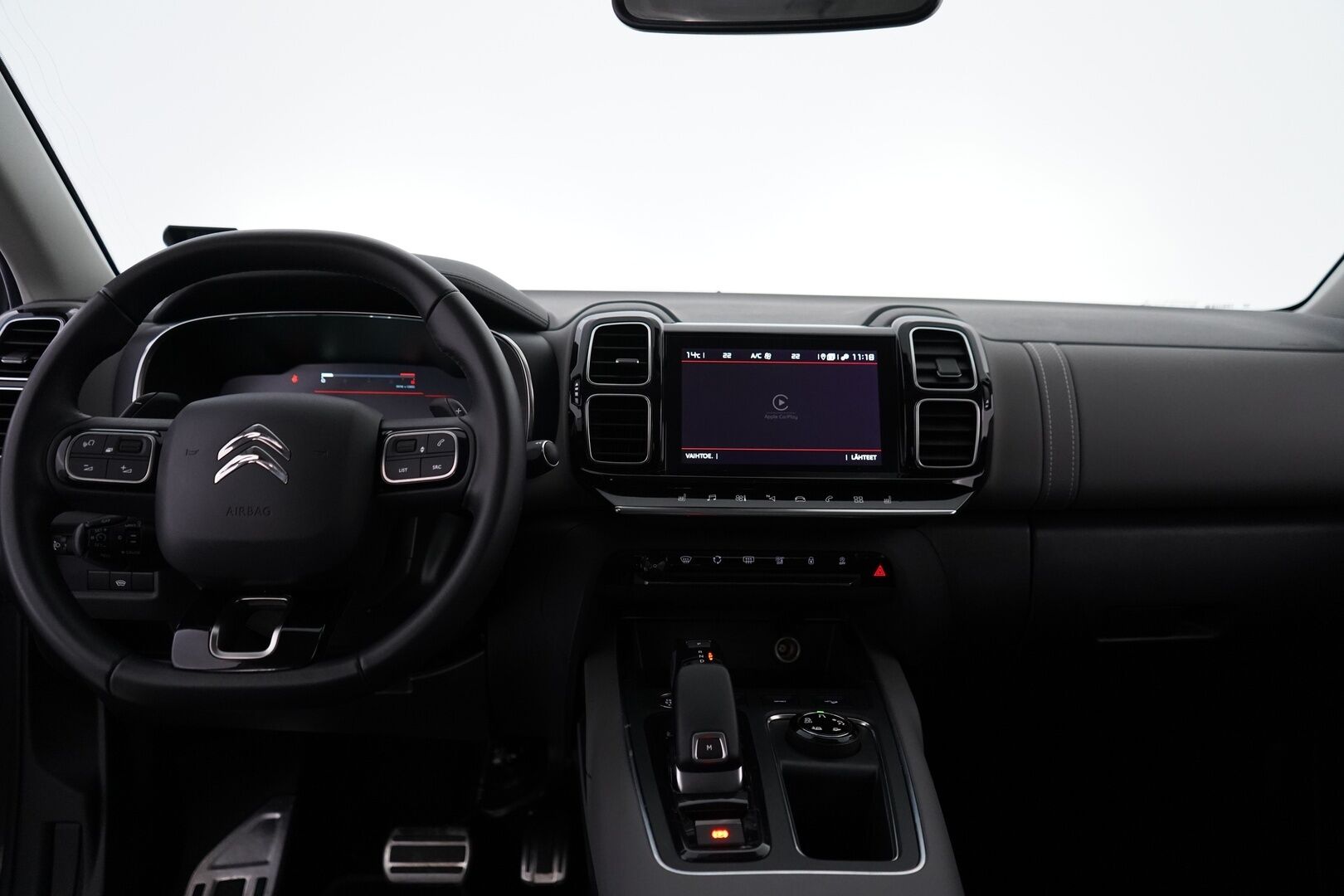 Citroen C5 Aircross 2022 PureTech 130 Comfort Selection EAT8  **360Kamera / Lämmitettävä tuulilasi /  Lohko / Vakkari / Alcantara / NAVI** - Merkkihuollettu / Kahdet renkaat alumiinivanteilla / Juuri katsastettu 