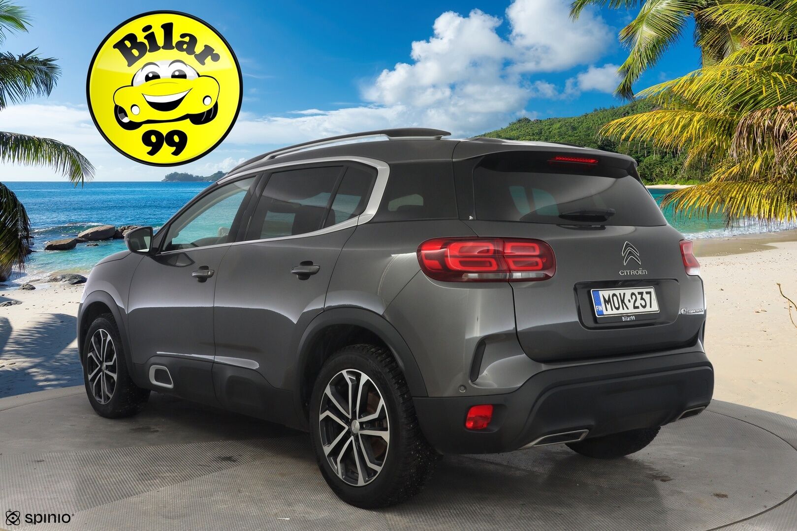 Citroen C5 Aircross 2022 PureTech 130 Comfort Selection EAT8  **360Kamera / Lämmitettävä tuulilasi /  Lohko / Vakkari / Alcantara / NAVI** - Merkkihuollettu / Kahdet renkaat alumiinivanteilla / Juuri katsastettu 