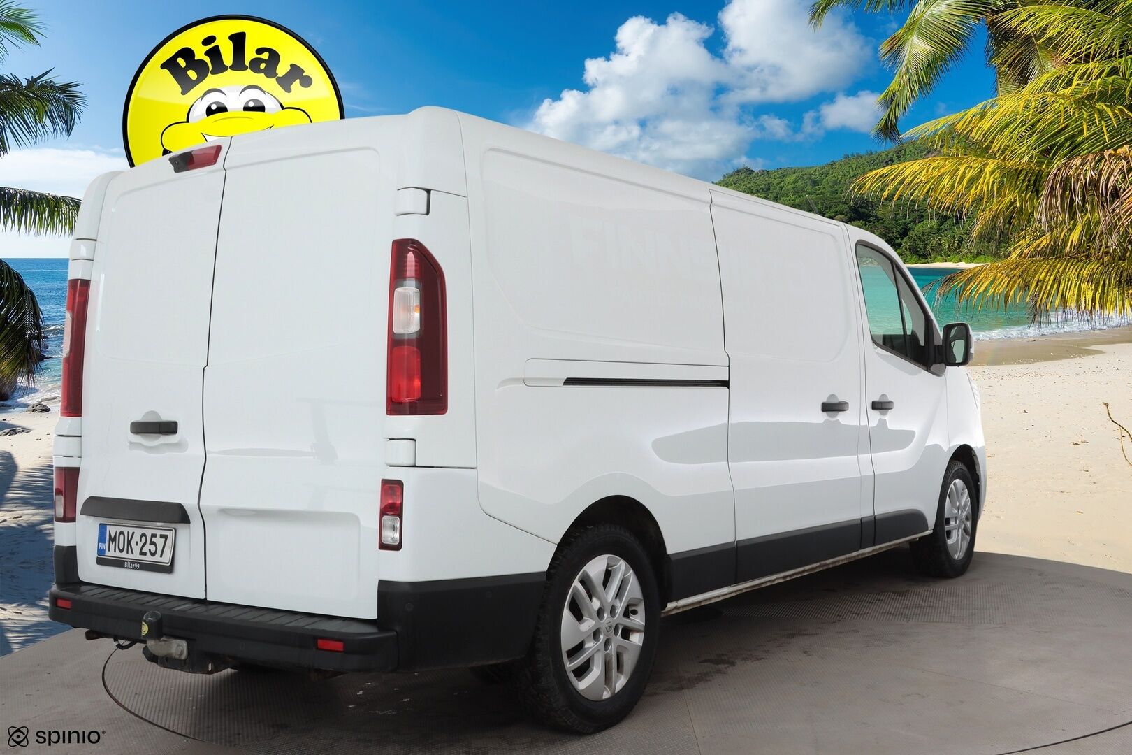 Renault Trafic 2022 Blue dCi 150 EDC-aut. L2H1 6,7m3 Nordic Edition * Webasto / Koukku / Vakkari / P.kamera / Navi / LED / ALV * - Suomi-auto / Kahdet renkaat aluvanteilla / Merkkihuollettu