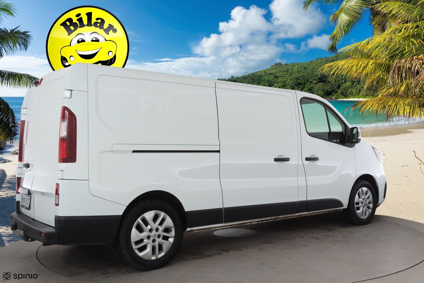 Renault Trafic 2022 Blue dCi 150 EDC-aut. L2H1 6,7m3 Nordic Edition * Webasto / Koukku / Vakkari / P.kamera / Navi / LED / ALV * - Suomi-auto / Kahdet renkaat aluvanteilla / Merkkihuollettu
