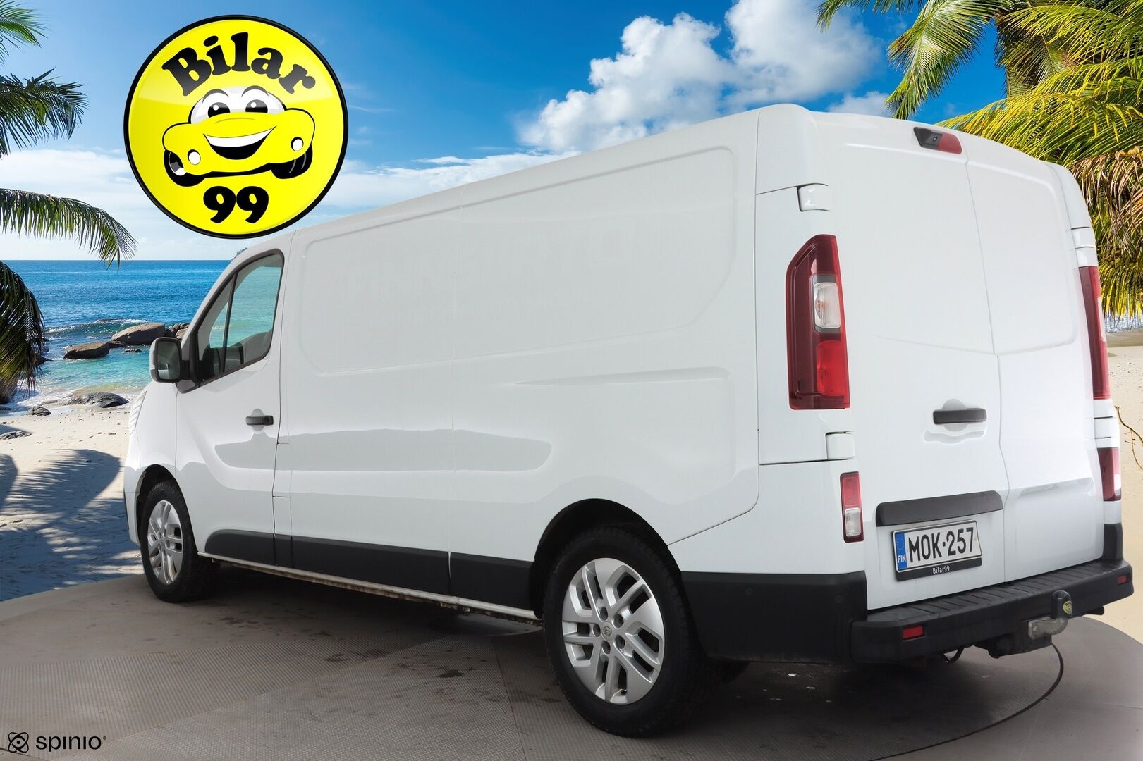 Renault Trafic 2022 Blue dCi 150 EDC-aut. L2H1 6,7m3 Nordic Edition * Webasto / Koukku / Vakkari / P.kamera / Navi / LED / ALV * - Suomi-auto / Kahdet renkaat aluvanteilla / Merkkihuollettu
