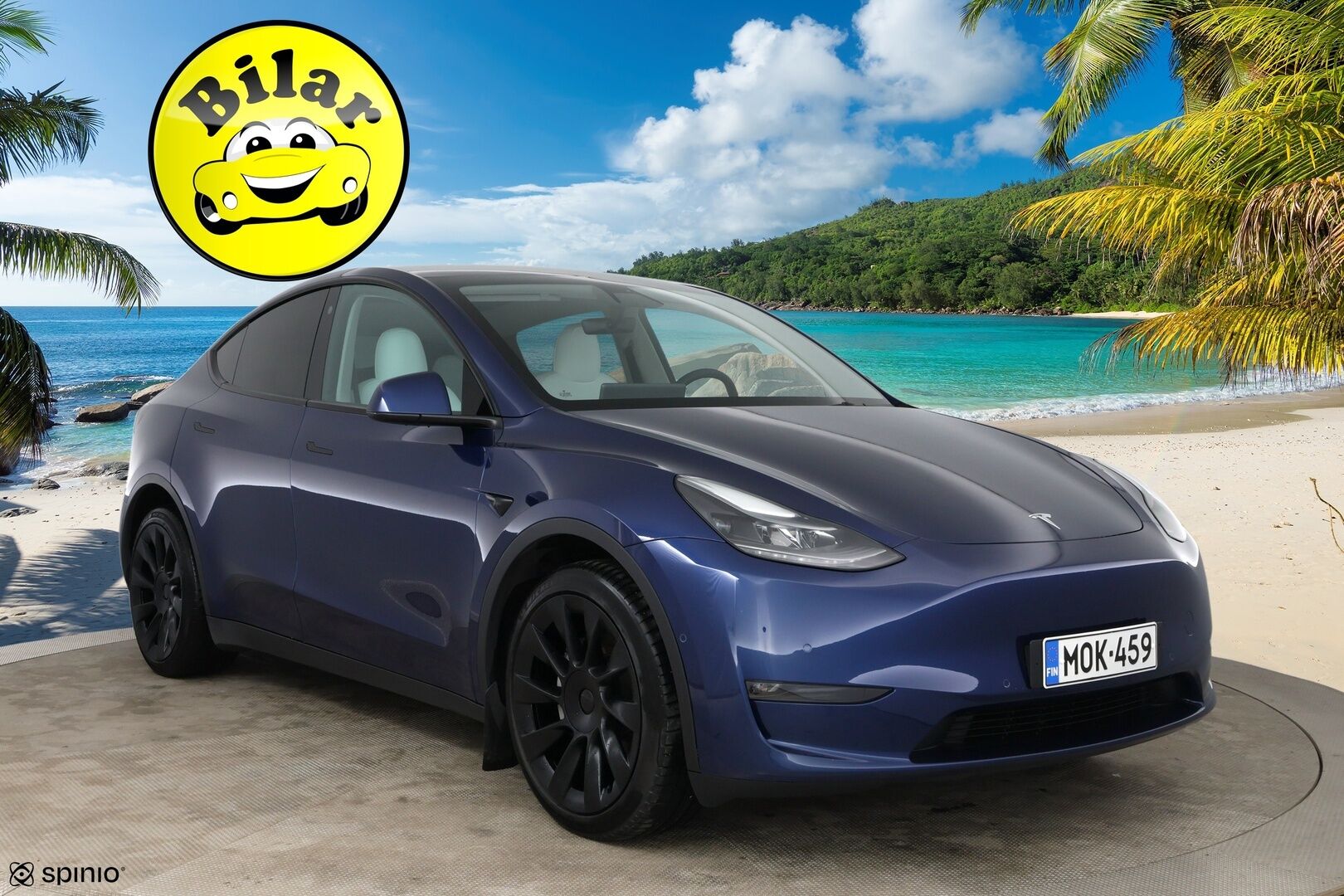 Tesla Model Y 2022 Long Range - | ILP | Koukku | Lasikatto | ACC | Matrix-LED | P.Kamera | Muistipenkki | Premium Audio | Kaistavahti | Navi | Keyless | Suomi-auto |