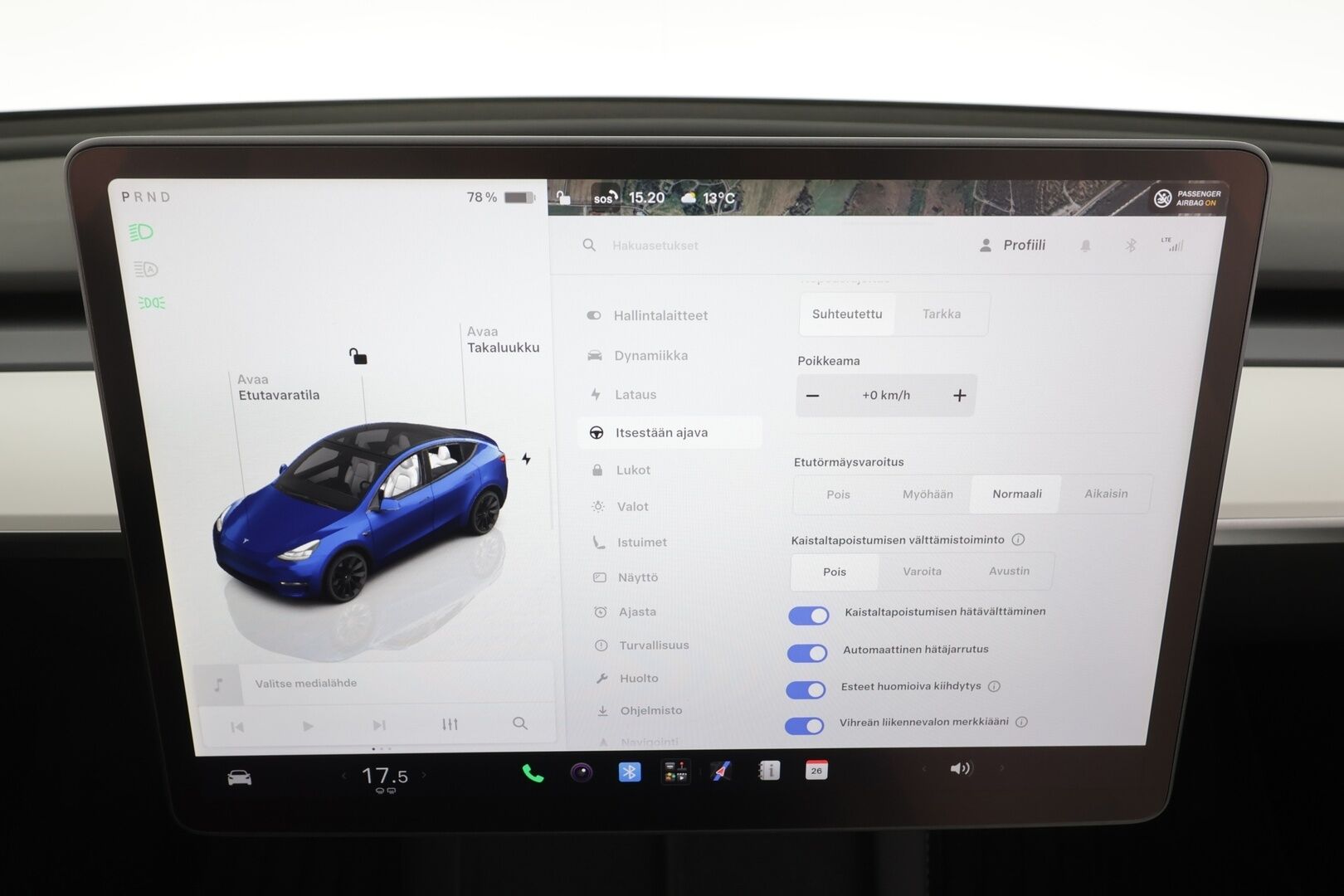 Tesla Model Y 2022 Long Range - | ILP | Koukku | Lasikatto | ACC | Matrix-LED | P.Kamera | Muistipenkki | Premium Audio | Kaistavahti | Navi | Keyless | Suomi-auto |