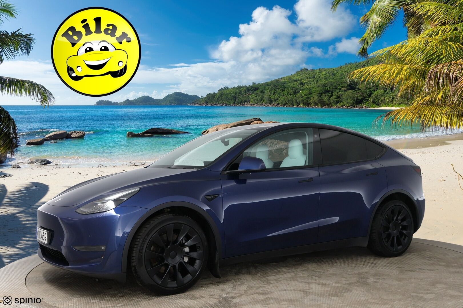 Tesla Model Y 2022 Long Range - | ILP | Koukku | Lasikatto | ACC | Matrix-LED | P.Kamera | Muistipenkki | Premium Audio | Kaistavahti | Navi | Keyless | Suomi-auto |