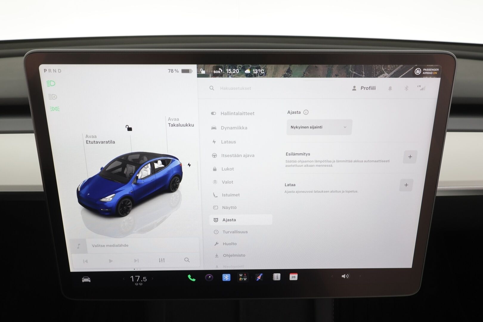 Tesla Model Y 2022 Long Range - | ILP | Koukku | Lasikatto | ACC | Matrix-LED | P.Kamera | Muistipenkki | Premium Audio | Kaistavahti | Navi | Keyless | Suomi-auto |