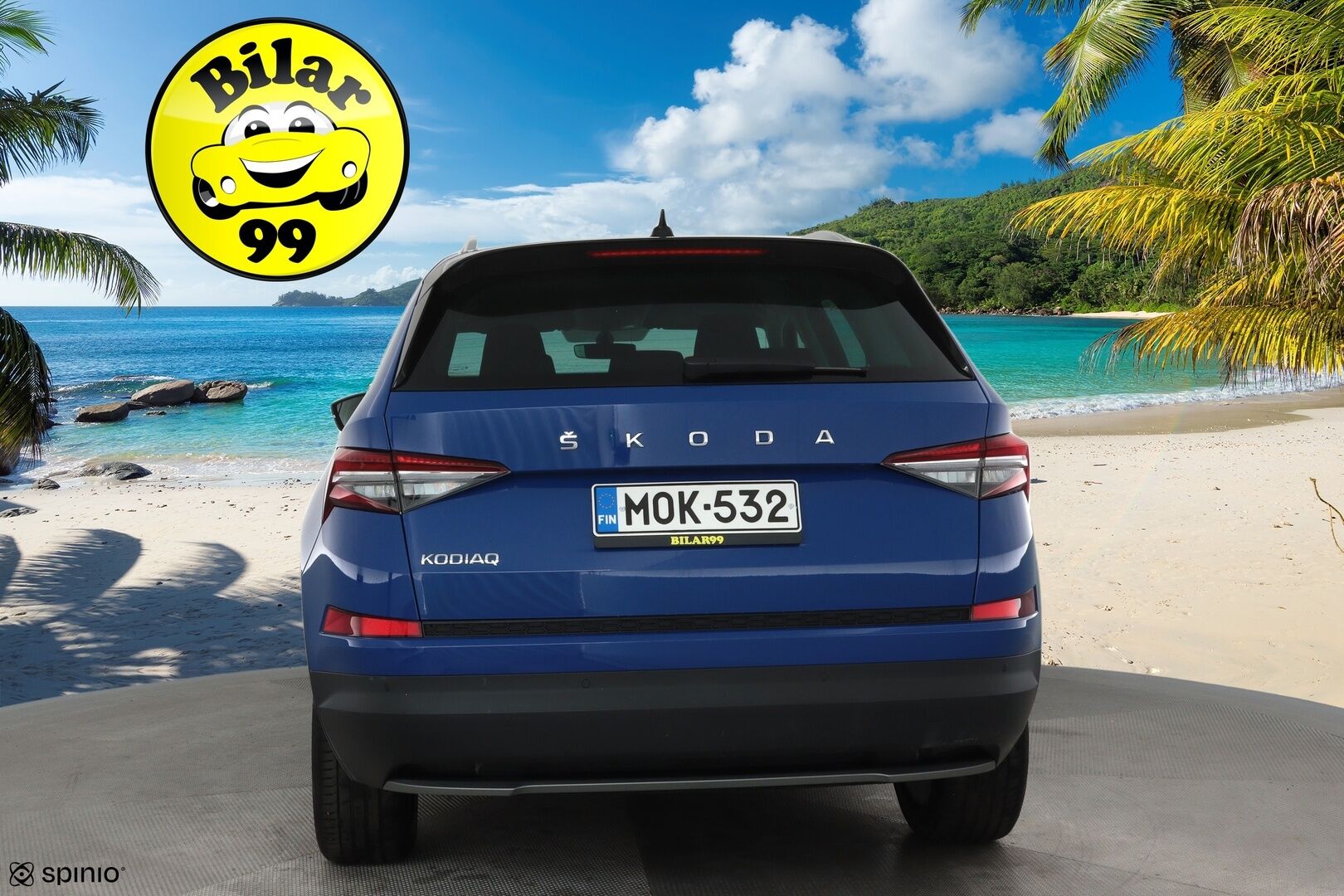 Skoda Kodiaq 2022 1.5 TSI ACT Ambition DSG **Adapt.Vakkari / LED-valot / P.Tutkat / Digimittaristo / Apple&Android / KeylessGO** - 3,99 % KORKOTARJOUS TÄHÄN AUTOON 31.8. ASTI! - 2-Omisteinen Suomi-auto / Kahdet Renkaat / Merkkihuollettu!