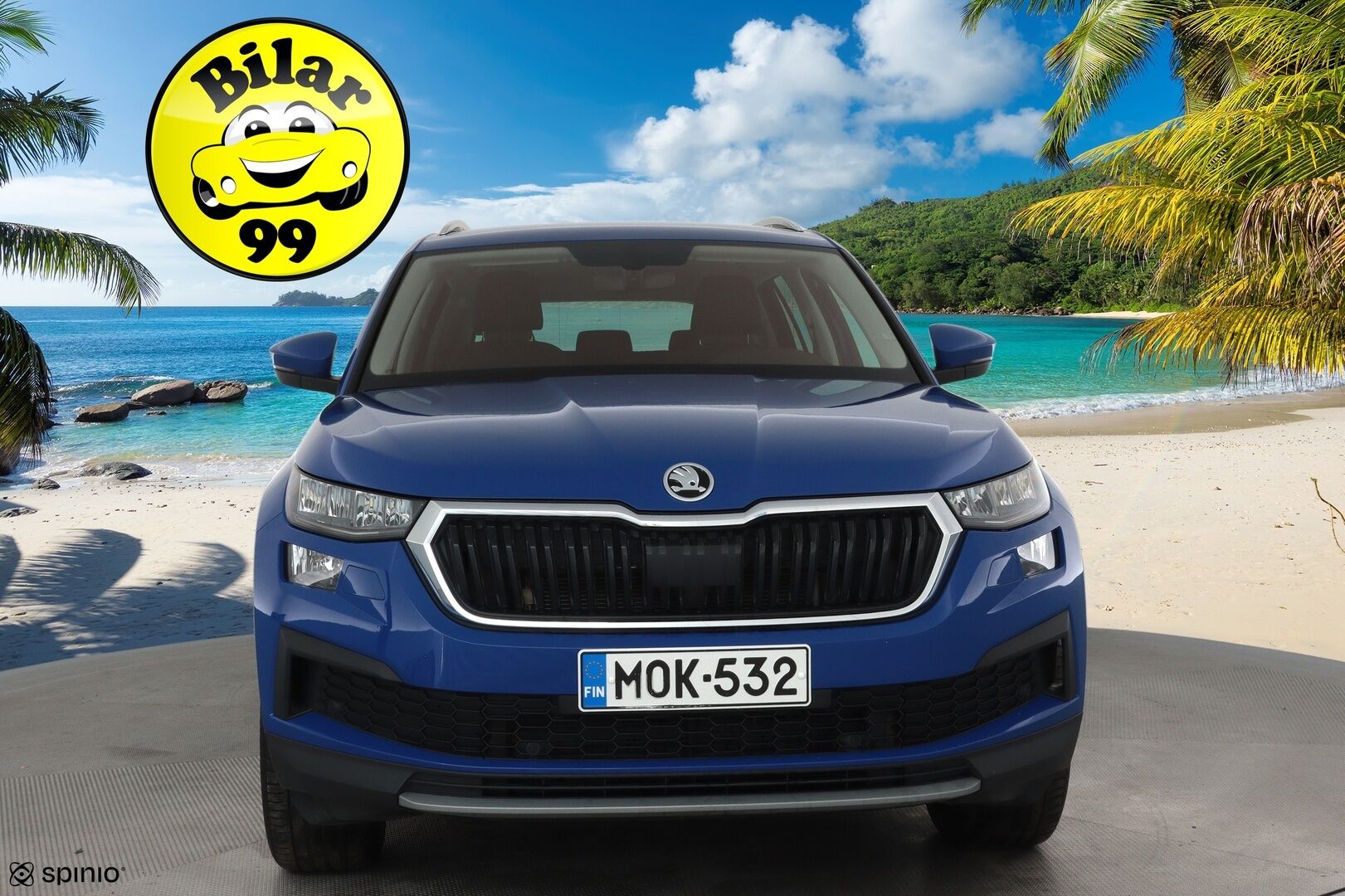 Skoda Kodiaq 2022 1.5 TSI ACT Ambition DSG **Adapt.Vakkari / LED-valot / P.Tutkat / Digimittaristo / Apple&Android / KeylessGO** - 3,99 % KORKOTARJOUS TÄHÄN AUTOON 31.8. ASTI! - 2-Omisteinen Suomi-auto / Kahdet Renkaat / Merkkihuollettu!