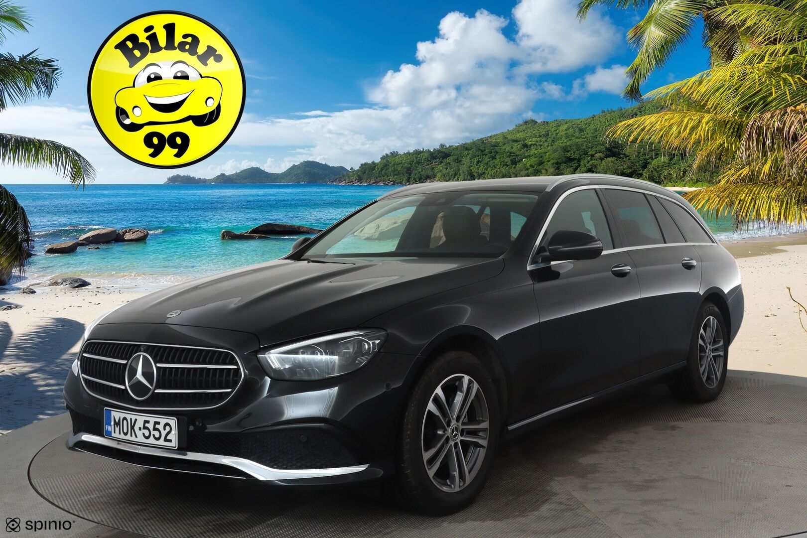 Mercedes-Benz E 2022 200 d T A Business Avantgarde *Burmester / Muistipenkit / Vakkari / Multibeam / 360° / Widescreen / KeylessGo* - Suomi-auto / Kahdet renkaat aluvanteilla