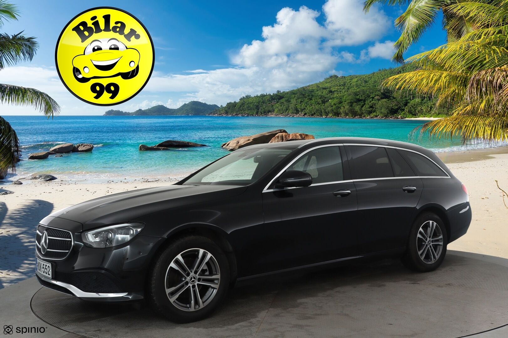 Mercedes-Benz E 2022 200 d T A Business Avantgarde *Burmester / Muistipenkit / Vakkari / Multibeam / 360° / Widescreen / KeylessGo* - Suomi-auto / Kahdet renkaat aluvanteilla