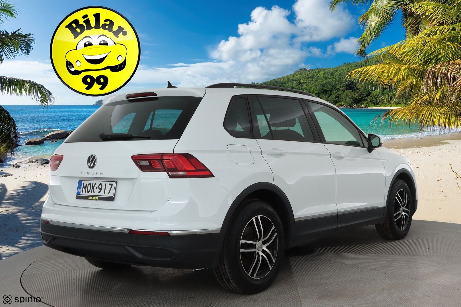 Volkswagen Tiguan 2022 Comfort 2,0 TDI SCR 110 kW DSG **Webasto / Koukku / Adapt.Vakkari / LED-valot / P.Tutkat / Sporttipenkit / Kaistavahti** - 1-om Suomi-auto / Kahdet Renkaat