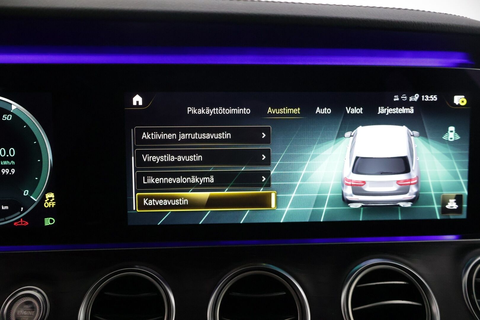 Mercedes-Benz E 2021 300 de T A Business AMG EQ Power * Amg sisä/ulko paketti / 360-kamera / Vetokoukku / Puolinahkasisusta / Keylessgo * - * Akku kuntotarkastettu SOH 90,7% / ALV-vähennyskelpoinen *