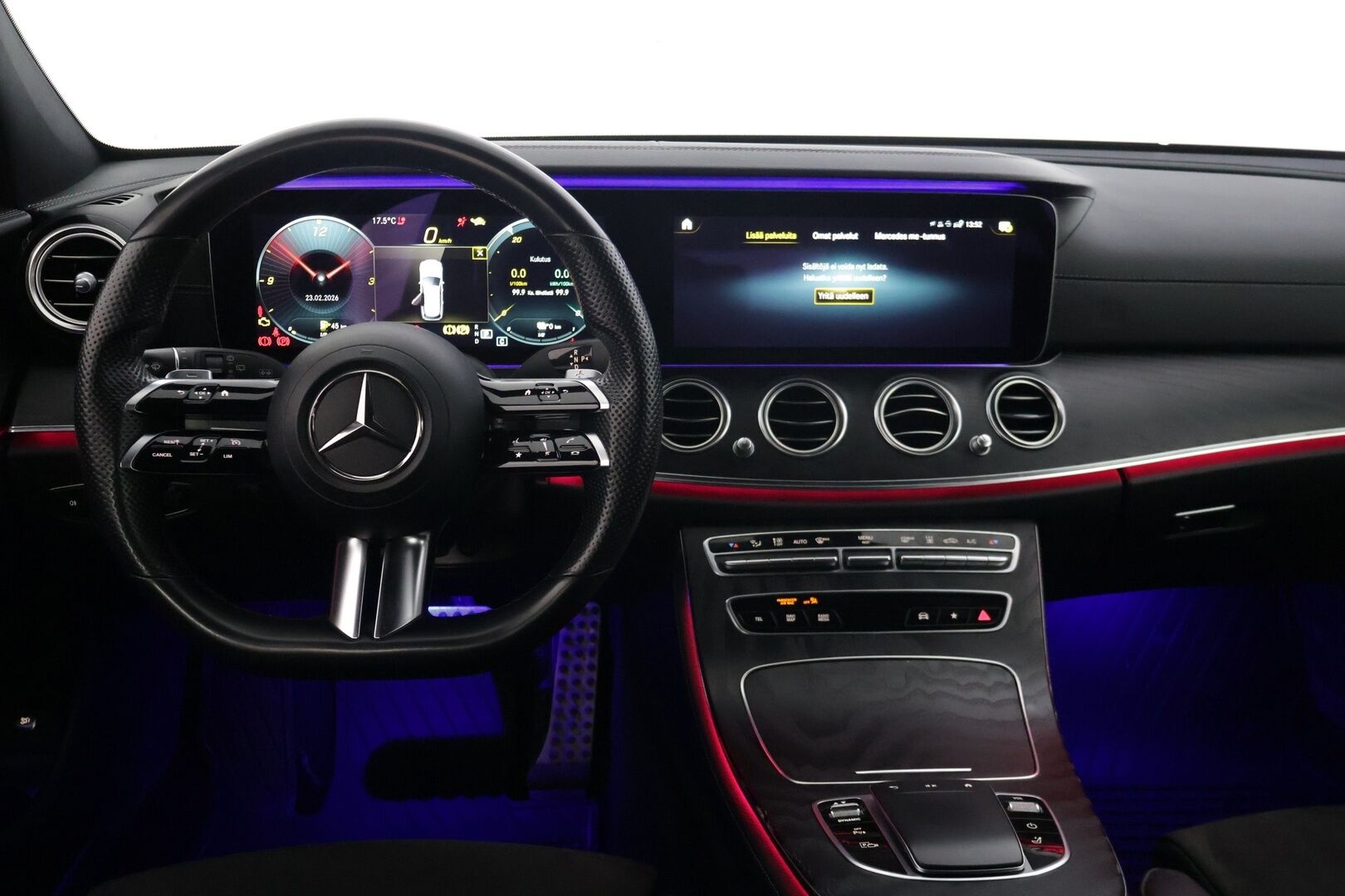 Mercedes-Benz E 2021 300 de T A Business AMG EQ Power * Amg sisä/ulko paketti / 360-kamera / Vetokoukku / Puolinahkasisusta / Keylessgo * - * Akku kuntotarkastettu SOH 90,7% / ALV-vähennyskelpoinen *