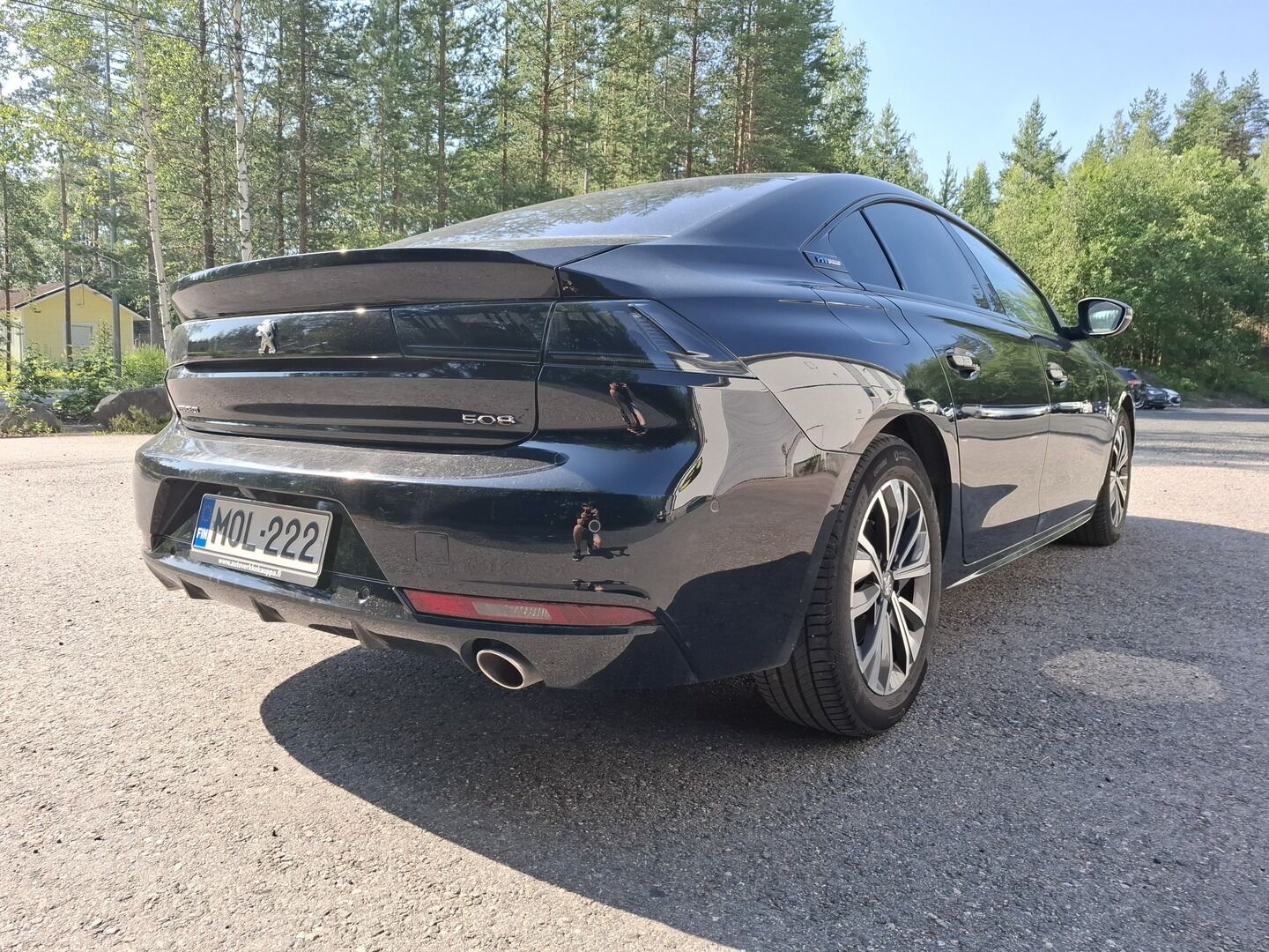 Peugeot 508 2023 Allure Pack Hybrid 225 EAT8-aut **Full LED / P.kamera / Sporttiset puolinahat / TULOSSA - 3,99 % KORKOTARJOUS TÄHÄN AUTOON - 
