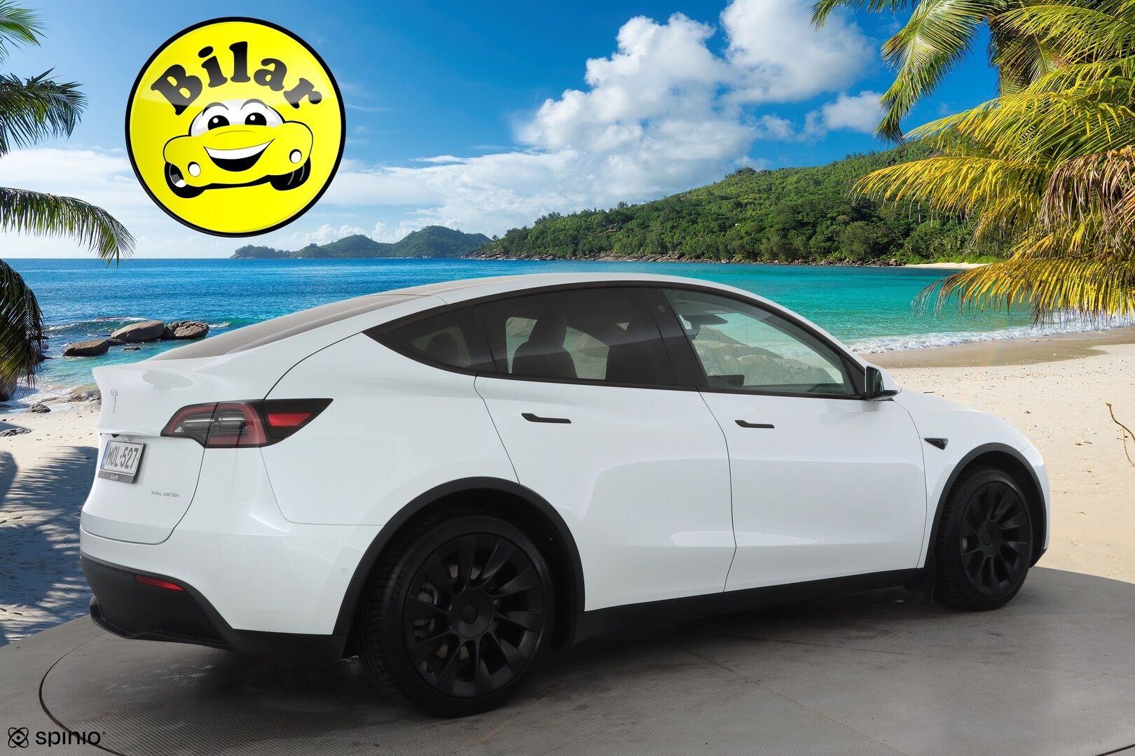 Tesla Model Y 2023 Long Range - | ACC | ILP | Koukku | Valkoiset nahat | Ryzen | Premium Audio | Lasikatto | Muistipenkki | P.kamera ja tutkat | 1-om suomiauto | 2x alut |