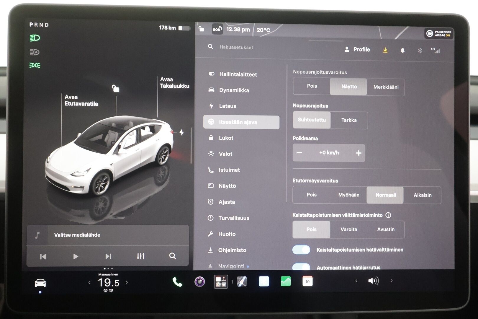 Tesla Model Y 2023 Long Range - | ACC | ILP | Koukku | Valkoiset nahat | Ryzen | Premium Audio | Lasikatto | Muistipenkki | P.kamera ja tutkat | 1-om suomiauto | 2x alut |