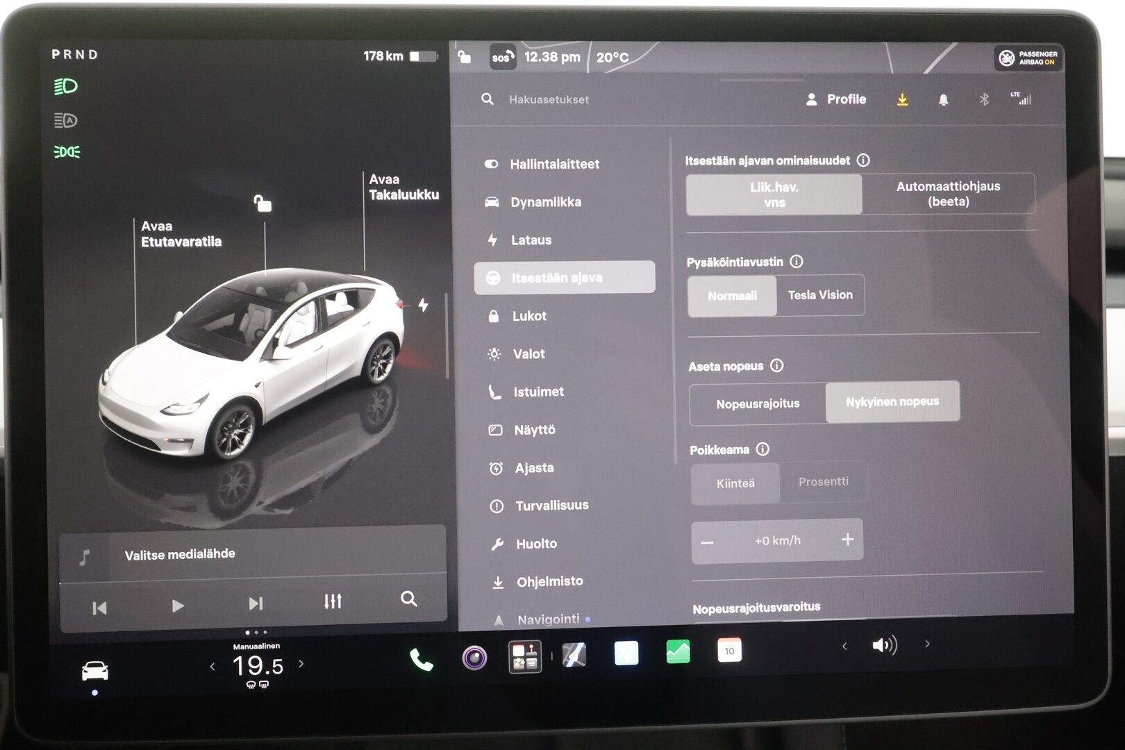 Tesla Model Y 2023 Long Range - | ACC | ILP | Koukku | Valkoiset nahat | Ryzen | Premium Audio | Lasikatto | Muistipenkki | P.kamera ja tutkat | 1-om suomiauto | 2x alut |