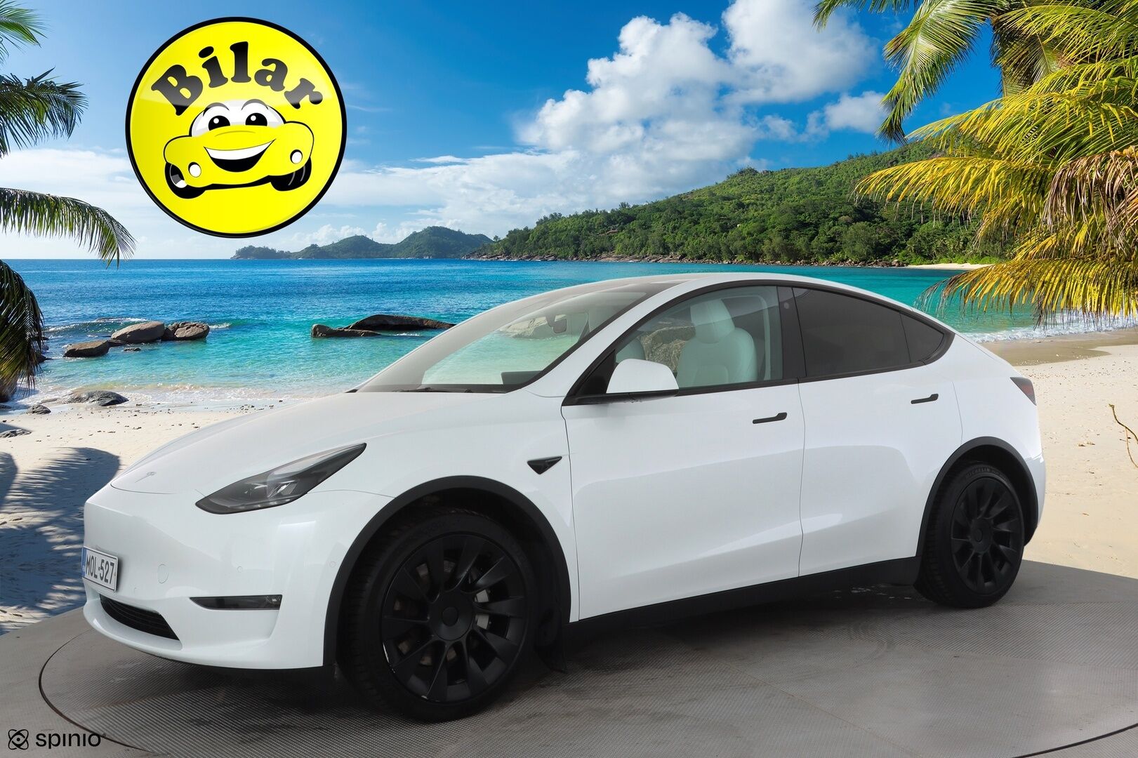 Tesla Model Y 2023 Long Range - | ACC | ILP | Koukku | Valkoiset nahat | Ryzen | Premium Audio | Lasikatto | Muistipenkki | P.kamera ja tutkat | 1-om suomiauto | 2x alut |