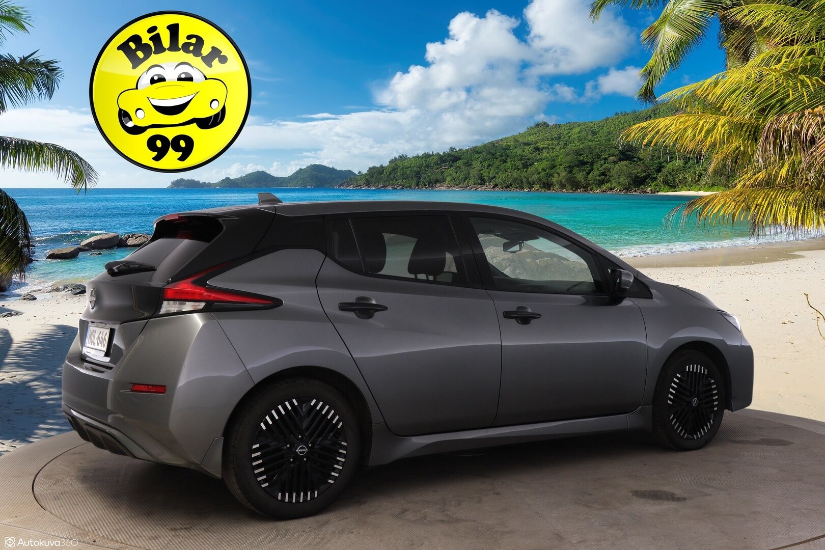 Nissan Leaf 2023 40 KWh N-Connecta * ILP / 360-Kamera / ACC / Kaukovaloautomatiikka / BLIS / KeylessGo* - 1-Omisteinen Suomi-auto / Merkkiliikkeen huoltohistoria!
