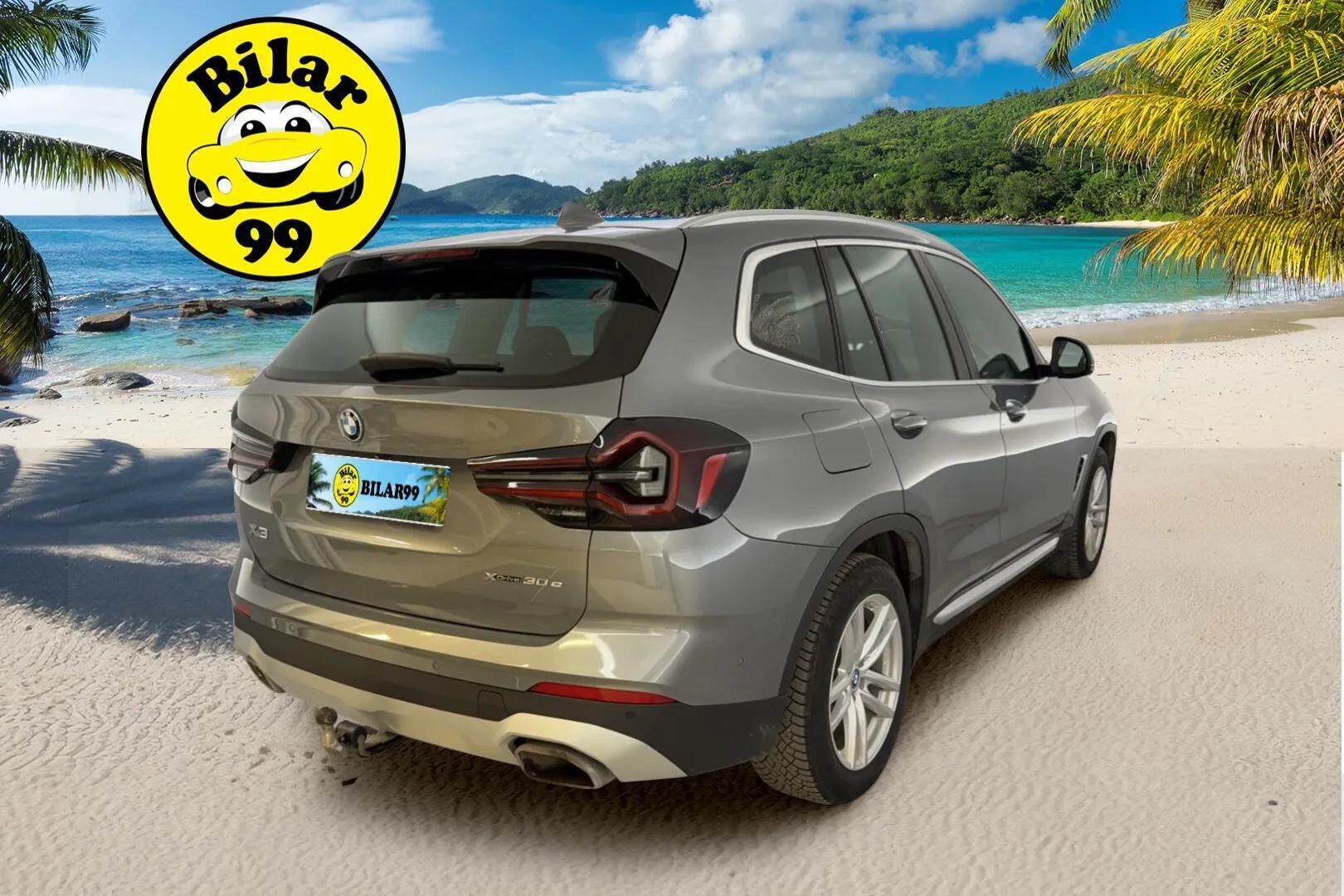 BMW X3 2023 G01 xDrive 30e A Charged Edition ** Adapt.vakkari / Nahkasisusta / Muistipenkki / P-Kamera / Vetokoukku ** - 1.Om Suomi-auto / HiFi / ComfortAccess / Eleohjaus - HULLUT AVAJAISHULINAT KORKOTARJOUS 3,29 %