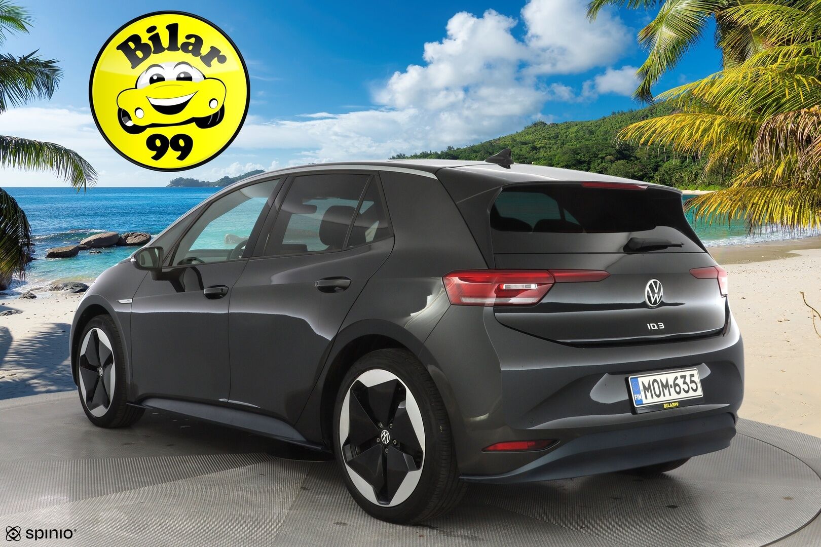 Volkswagen ID.3 2021 Pro Performance Business 150 kW, akku 58 kWh *Sporttipenkit / IQ.Lights / ACC / Ambient / Panorama* - Kahdet hyvät renkaat / Molemmat laturit / Merkkihuollettu