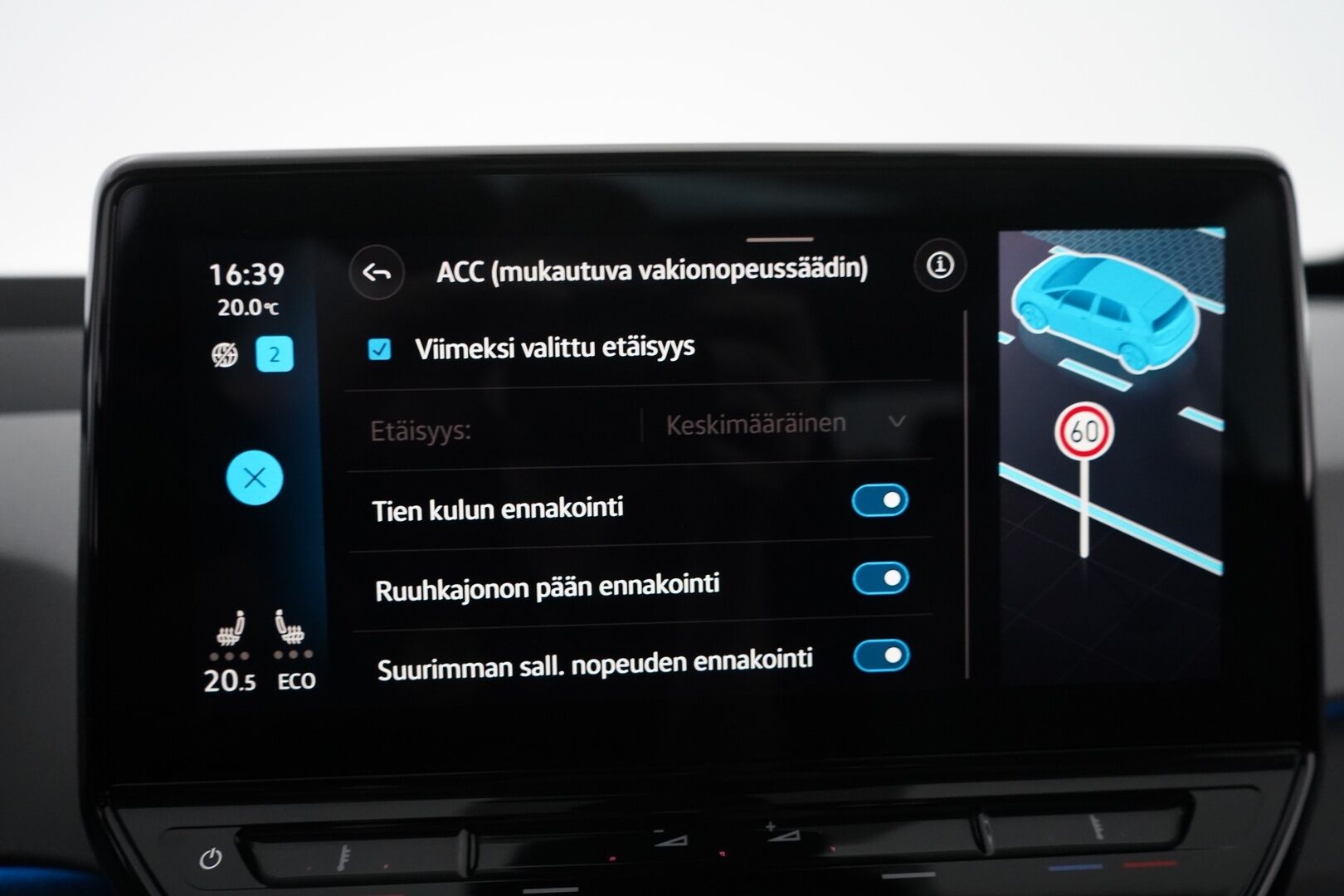 Volkswagen ID.3 2021 Pro Performance Business 150 kW, akku 58 kWh *Sporttipenkit / IQ.Lights / ACC / Ambient / Panorama* - Kahdet hyvät renkaat / Molemmat laturit / Merkkihuollettu