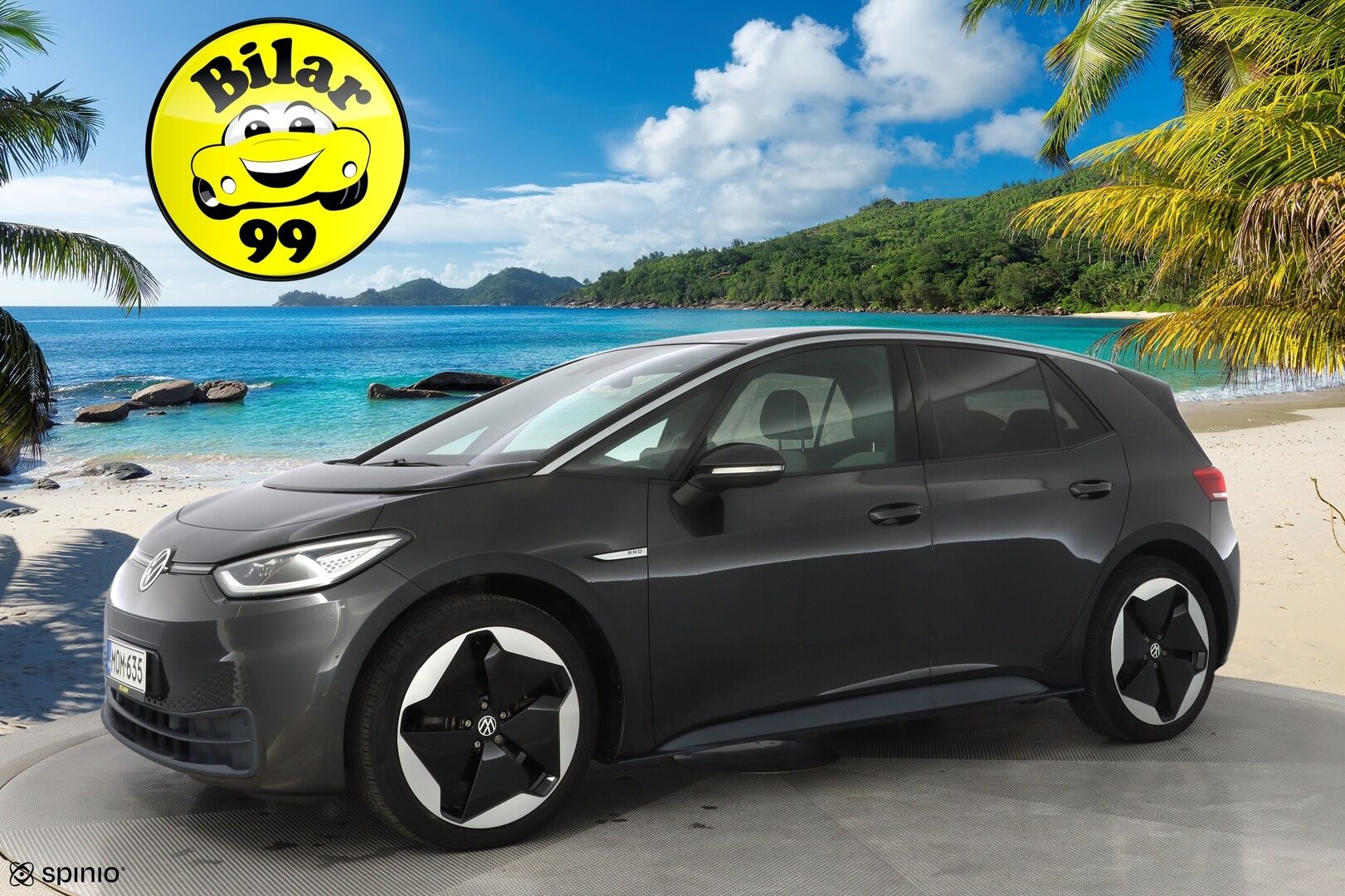 Volkswagen ID.3 2021 Pro Performance Business 150 kW, akku 58 kWh *Sporttipenkit / IQ.Lights / ACC / Ambient / Panorama* - Kahdet hyvät renkaat / Molemmat laturit / Merkkihuollettu