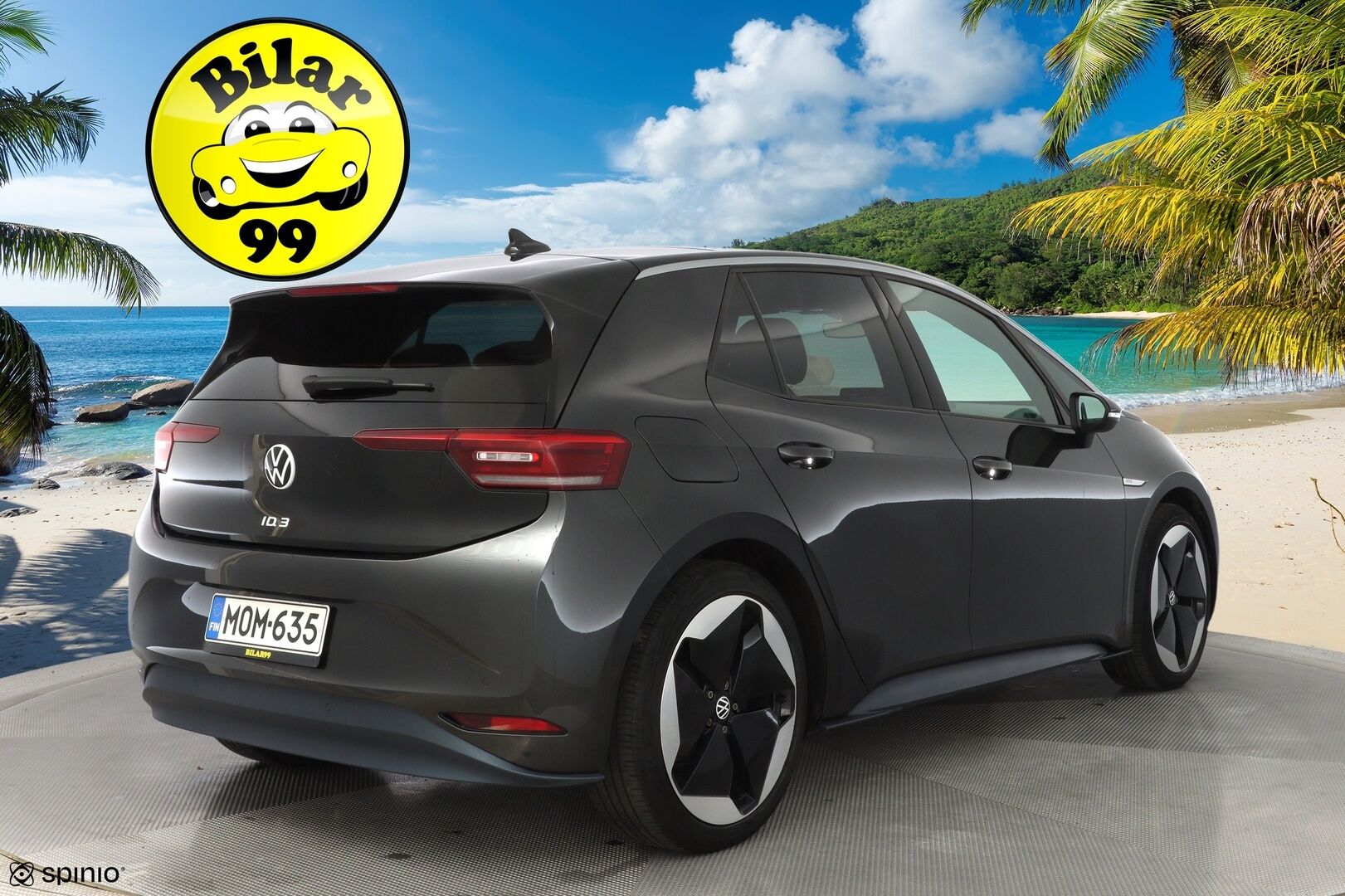 Volkswagen ID.3 2021 Pro Performance Business 150 kW, akku 58 kWh *Sporttipenkit / IQ.Lights / ACC / Ambient / Panorama* - Kahdet hyvät renkaat / Molemmat laturit / Merkkihuollettu