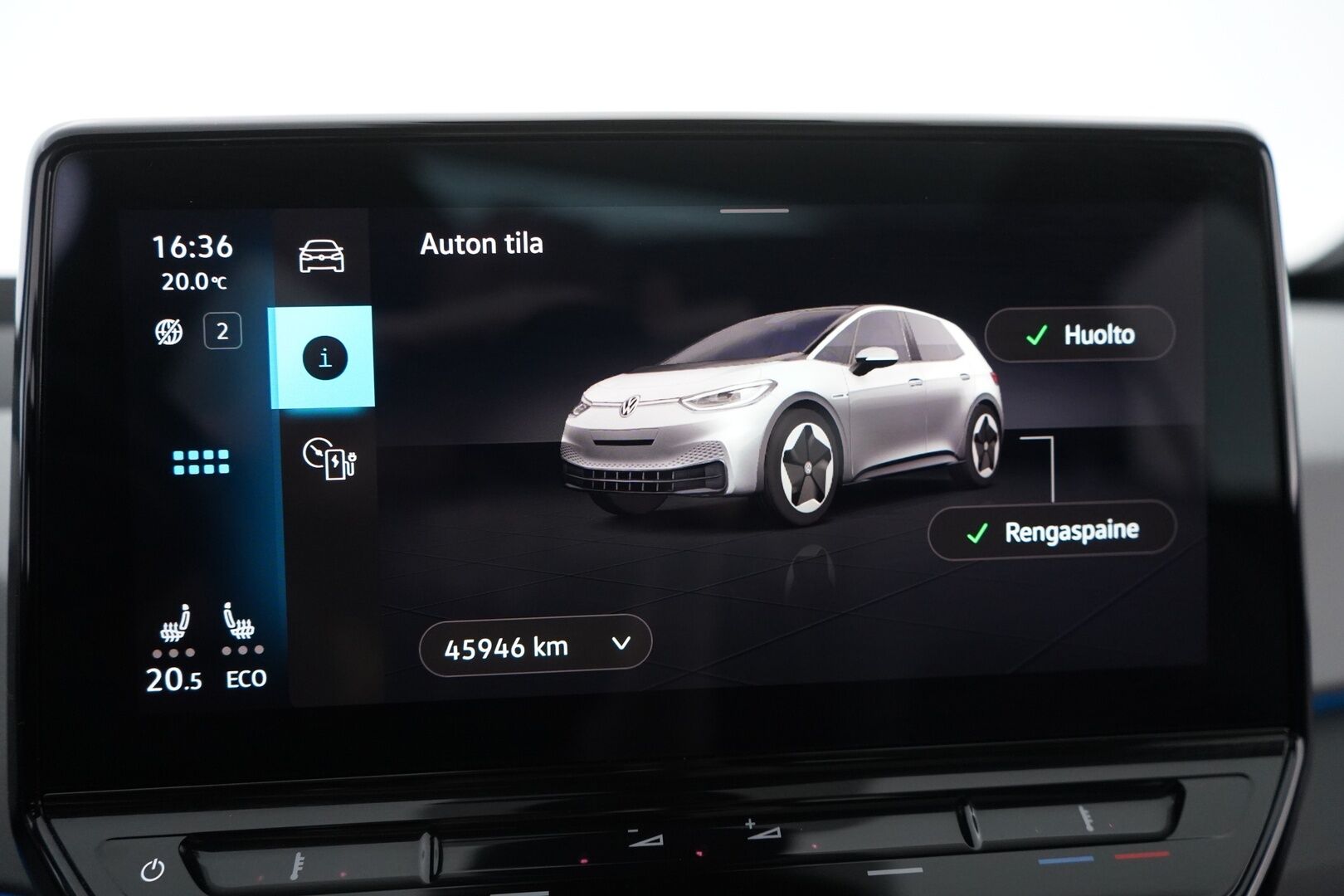 Volkswagen ID.3 2021 Pro Performance Business 150 kW, akku 58 kWh *Sporttipenkit / IQ.Lights / ACC / Ambient / Panorama* - Kahdet hyvät renkaat / Molemmat laturit / Merkkihuollettu