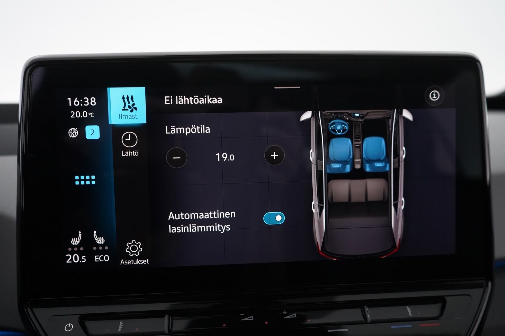 Volkswagen ID.3 2021 Pro Performance Business 150 kW, akku 58 kWh *Sporttipenkit / IQ.Lights / ACC / Ambient / Panorama* - Kahdet hyvät renkaat / Molemmat laturit / Merkkihuollettu