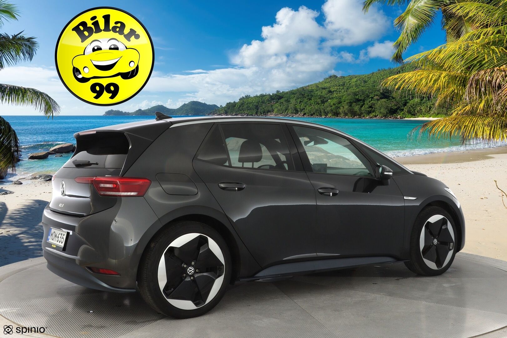 Volkswagen ID.3 2021 Pro Performance Business 150 kW, akku 58 kWh *Sporttipenkit / IQ.Lights / ACC / Ambient / Panorama* - Kahdet hyvät renkaat / Molemmat laturit / Merkkihuollettu
