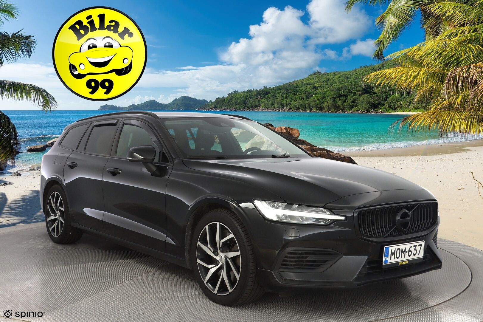 Volvo V60 2020 T6 TwE AWD Momentum aut *Webasto / ACC / Koukku / Digimittaristo / Navi / Apple&Android* - Kahdet OEM vanteet / Jakopää vaihdettu / Merkkihuollettu