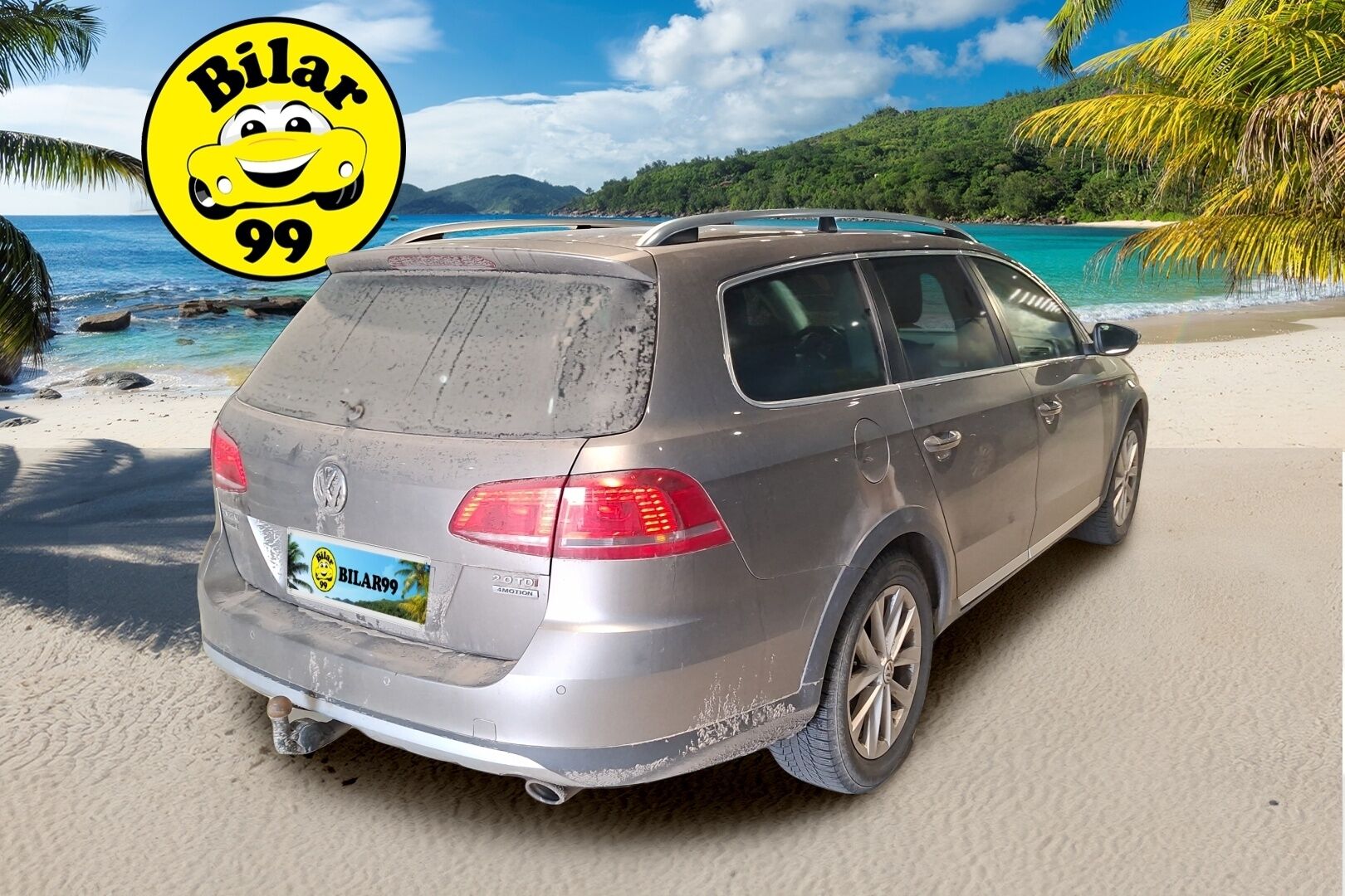 Volkswagen Passat 2015 Variant Alltrack 2,0 TDI 130 kW (177 hv) BM 4MOTION DSG-aut / Webasto / Koukku / Xenon / P-kamera / Nahkasisusta - Hyvällä historialla! / Tulossa myyntiin! LED-lisävalo! - HULLUT AVAJAISHULINAT KORKOTARJOUS 3,29 %