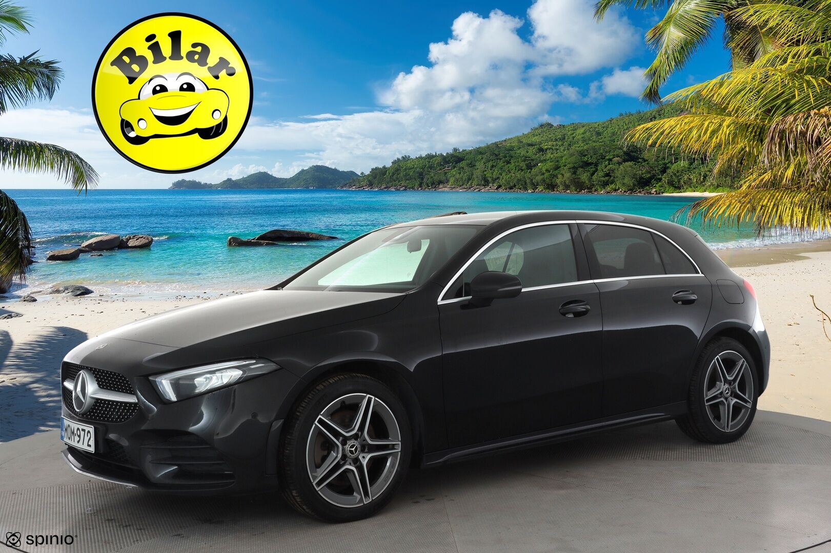 Mercedes-Benz A 2023 250 e A Business AMG - 1Om Suomiauto | Distronic+ | LED High Performance | Peruutuskamera | Nahka-Alcantara | Hyvät varusteet!