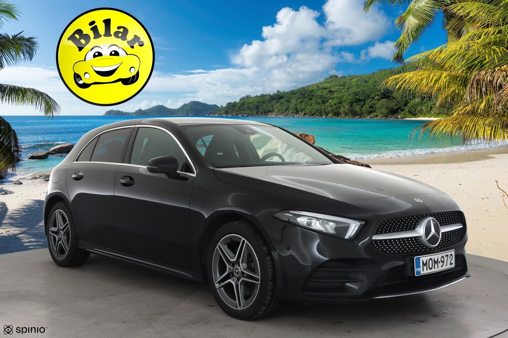 Mercedes-Benz A 2023 250 e A Business AMG - 1Om Suomiauto | Distronic+ | LED High Performance | Peruutuskamera | Nahka-Alcantara | Hyvät varusteet!