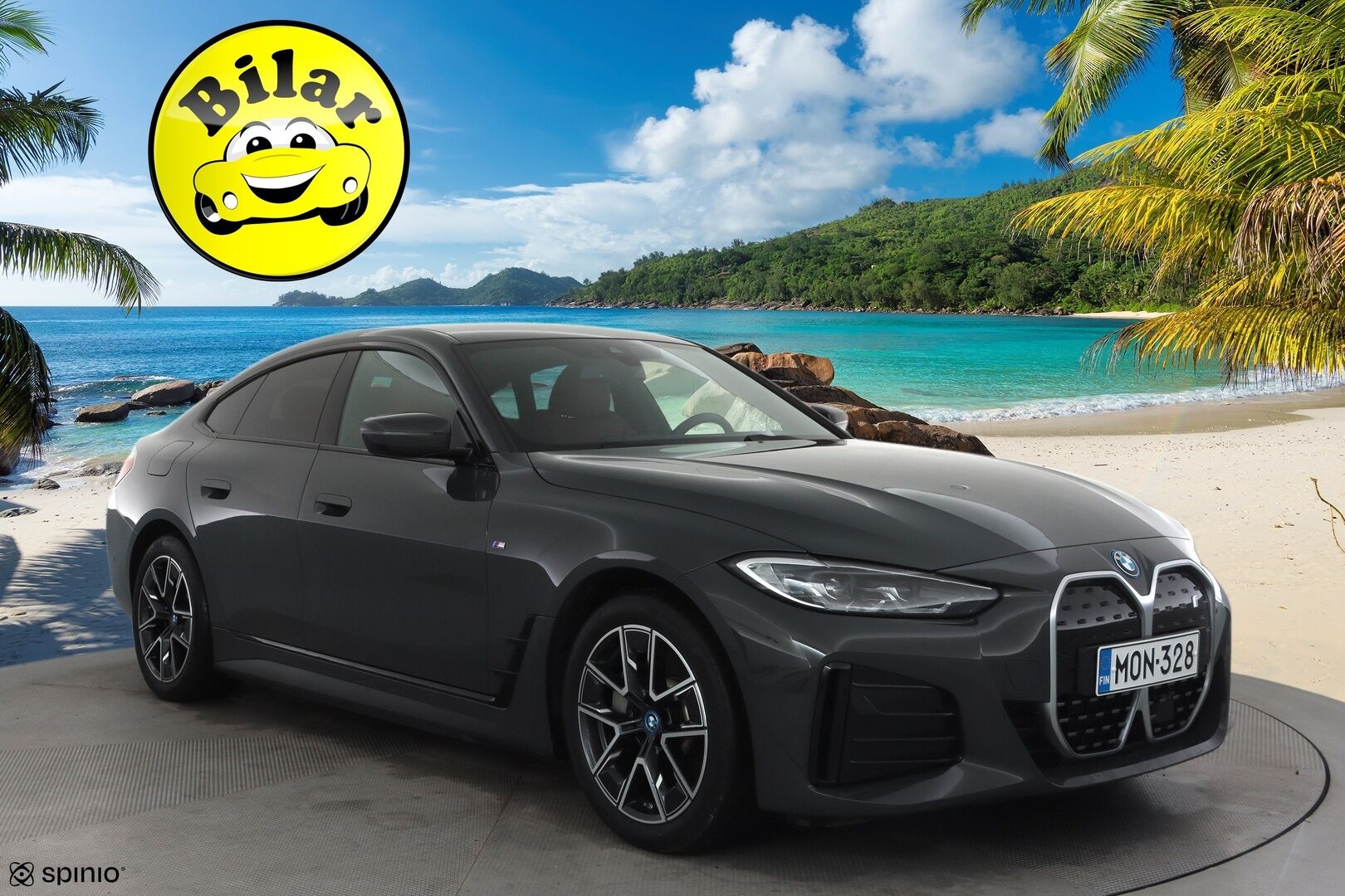 BMW i4 2023 eDrive40 M Sport - ACC | Lisälämmitin | Widescreen | HUD | Comfort access | Kamera | LED | Muistipenkki | SOH 96,3% | 1.Om Suomi-auto | Merkkihuollettu | Kahdet renkaat BMW alumiinivantein