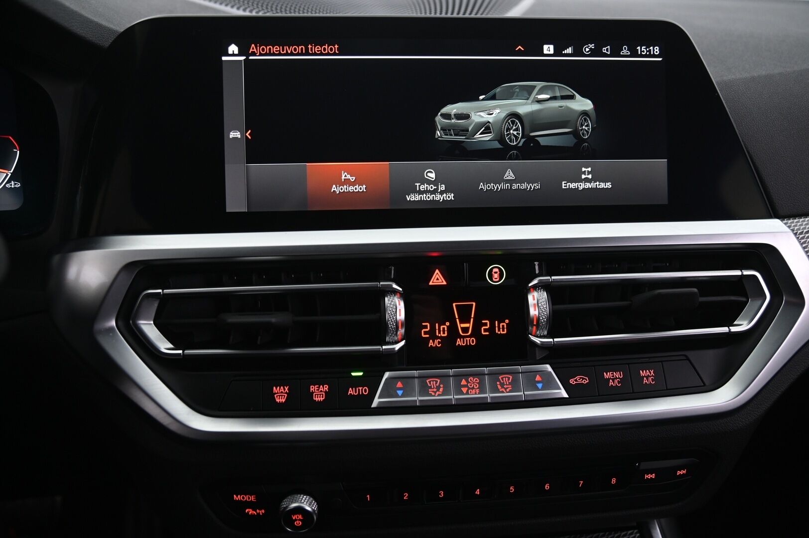 BMW M240i 2022 G42 xDrive - Harman&Kardon | HUD | Adapt Led | BLISS | Comfort Access | Merkkihuollettu | Vernasca | P*Kamera | Brooklyn Grey Metallic | Apple Carplay | Pilot Sport 4S