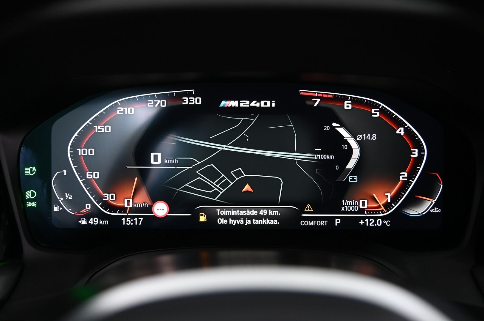 BMW M240i 2022 G42 xDrive - Harman&Kardon | HUD | Adapt Led | BLISS | Comfort Access | Merkkihuollettu | Vernasca | P*Kamera | Brooklyn Grey Metallic | Apple Carplay | Pilot Sport 4S