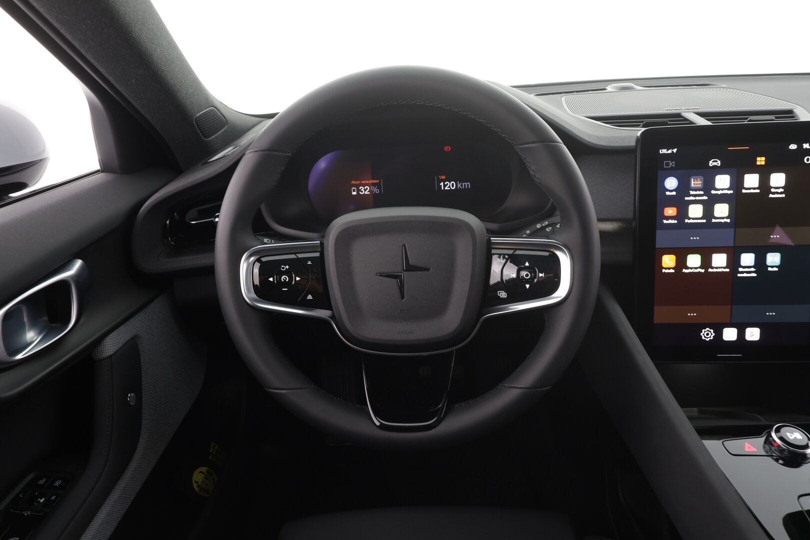 Polestar 2 2023 Long Range Dual Motor Performance, 350kW * H&K / Lasikatto / Koukku / ILP / ACC / LED / 360 / Sportpenkki Muistilla * - 1-om Suomi-auto / Akku kuntotarkastettu SoH 96.2% / 2x Latauskaapelit / Kahdet renkaat aluvanteilla / Merkkihuollettu