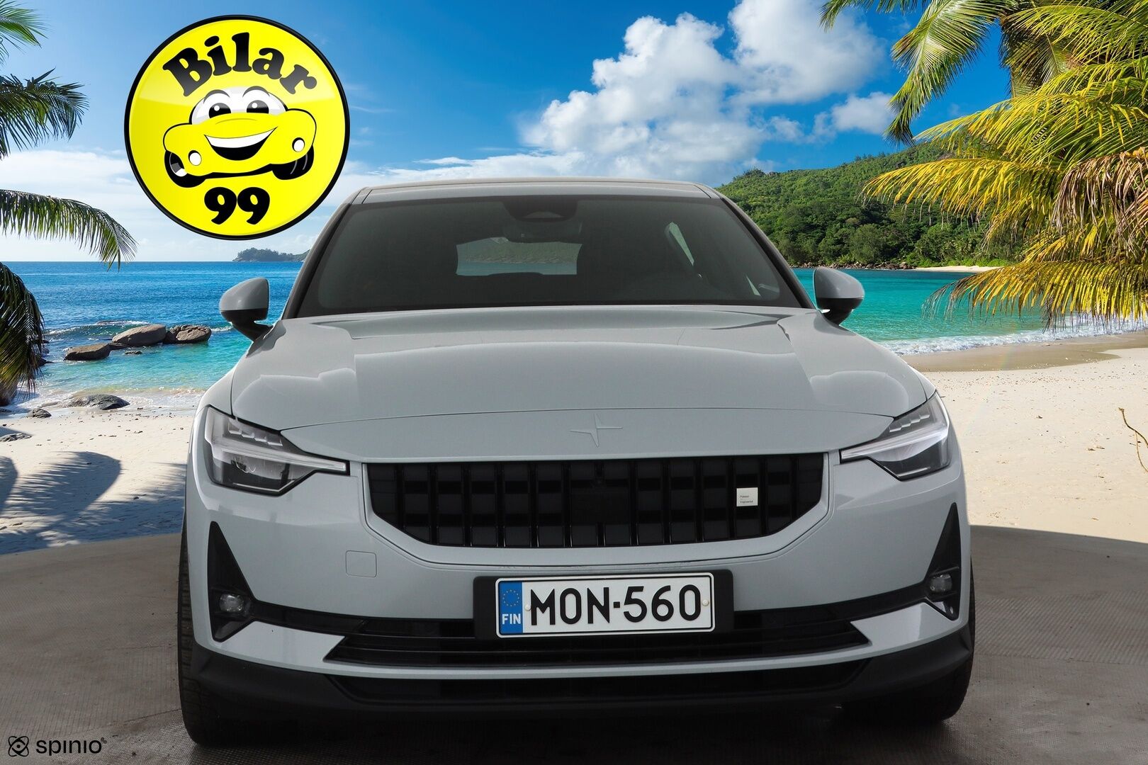 Polestar 2 2023 Long Range Dual Motor Performance, 350kW * H&K / Lasikatto / Koukku / ILP / ACC / LED / 360 / Sportpenkki Muistilla * - 1-om Suomi-auto / Akku kuntotarkastettu SoH 96.2% / 2x Latauskaapelit / Kahdet renkaat aluvanteilla / Merkkihuollettu