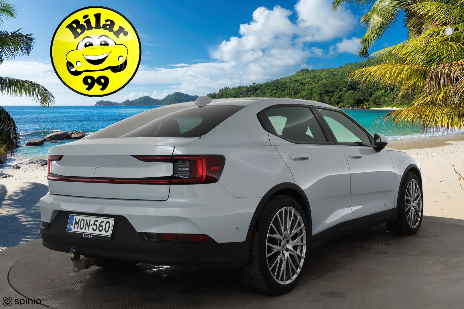 Polestar 2 2023 Long Range Dual Motor Performance, 350kW * H&K / Lasikatto / Koukku / ILP / ACC / LED / 360 / Sportpenkki Muistilla * - 1-om Suomi-auto / Akku kuntotarkastettu SoH 96.2% / 2x Latauskaapelit / Kahdet renkaat aluvanteilla / Merkkihuollettu